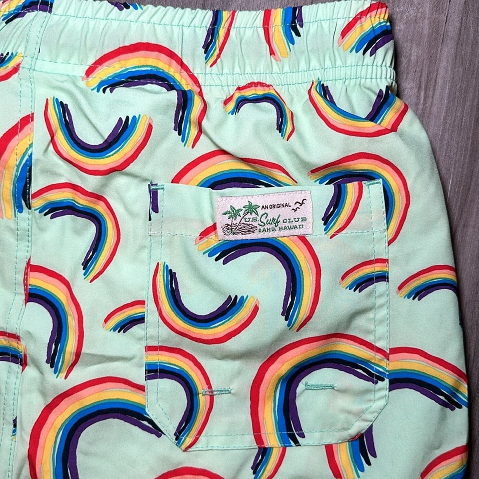 Other U.S. Surf Club Rainbow Swim Trunks - Medium Size US 32 / EU 48 - 3 Thumbnail