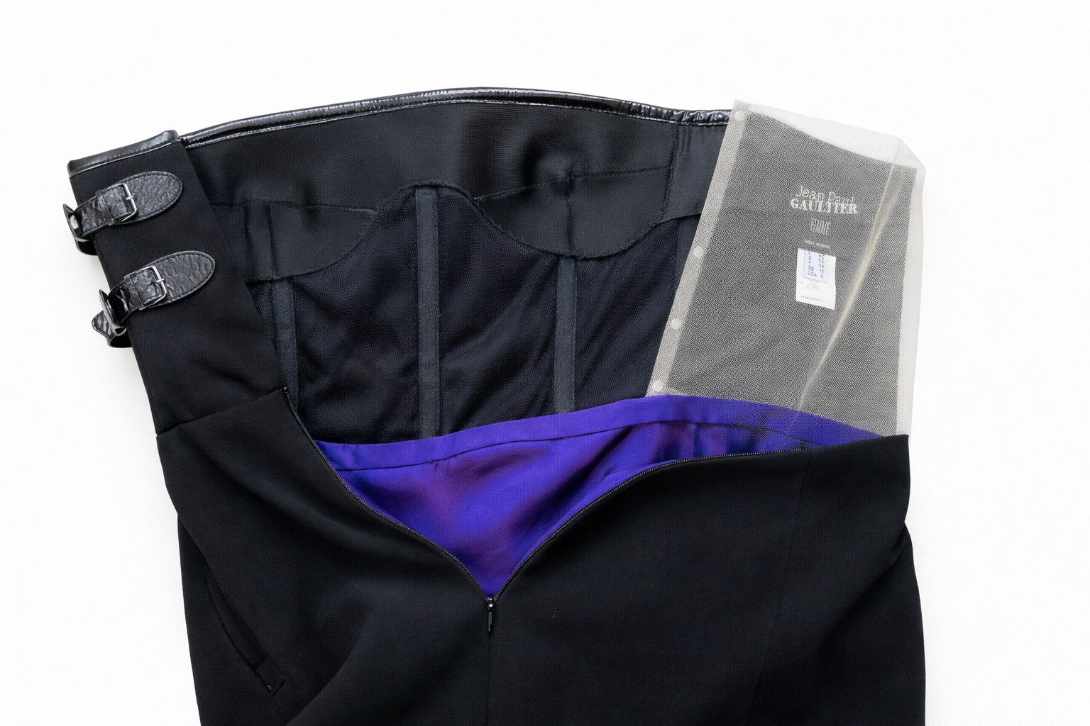 Jean Paul Gaultier Jean Paul Gaultier Corset Gown Bustier Mesh Maxi Dress Gown Size M / US 6-8 / IT 42-44 - 5 Thumbnail