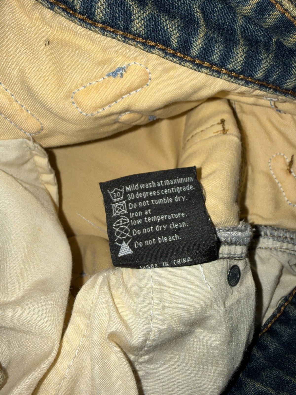 Who Decides War Who decides war thread plate denim Size US 34 / EU 50 - 6 Thumbnail