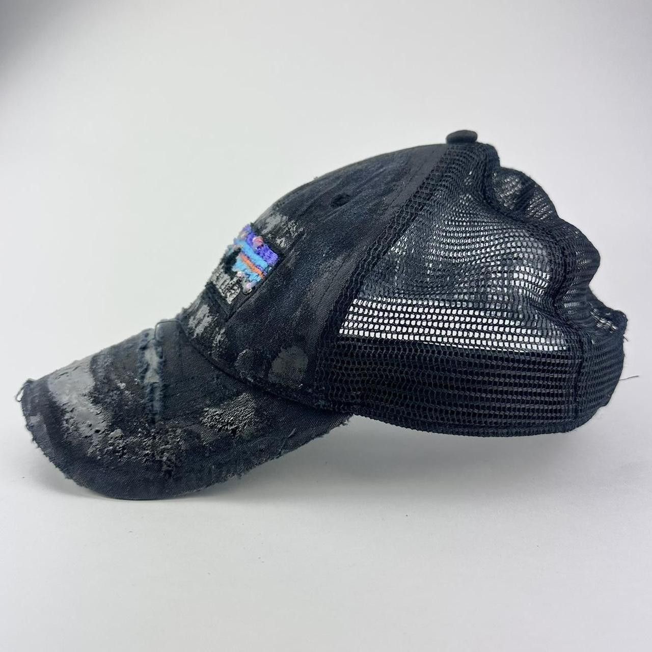 Patagonia ASTROBOI* x Patagonia Black Distressed Rhinestone Hat Size ONE SIZE - 4 Thumbnail