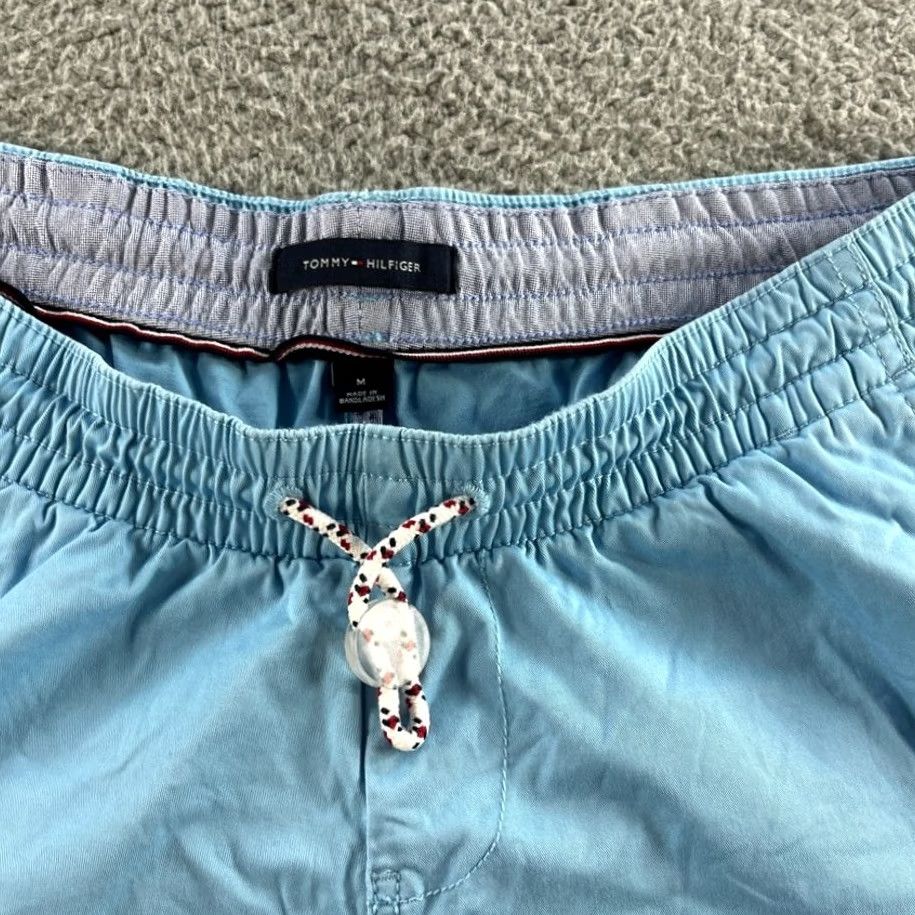 Tommy Hilfiger Tommy Hilfiger Shorts Mens Blue Adaptive Seated Fit Stretch Waist Casual Chino, Drawstring, Relaxed, 33 in Inseam 10.5 in Size US 31 - 5 Thumbnail