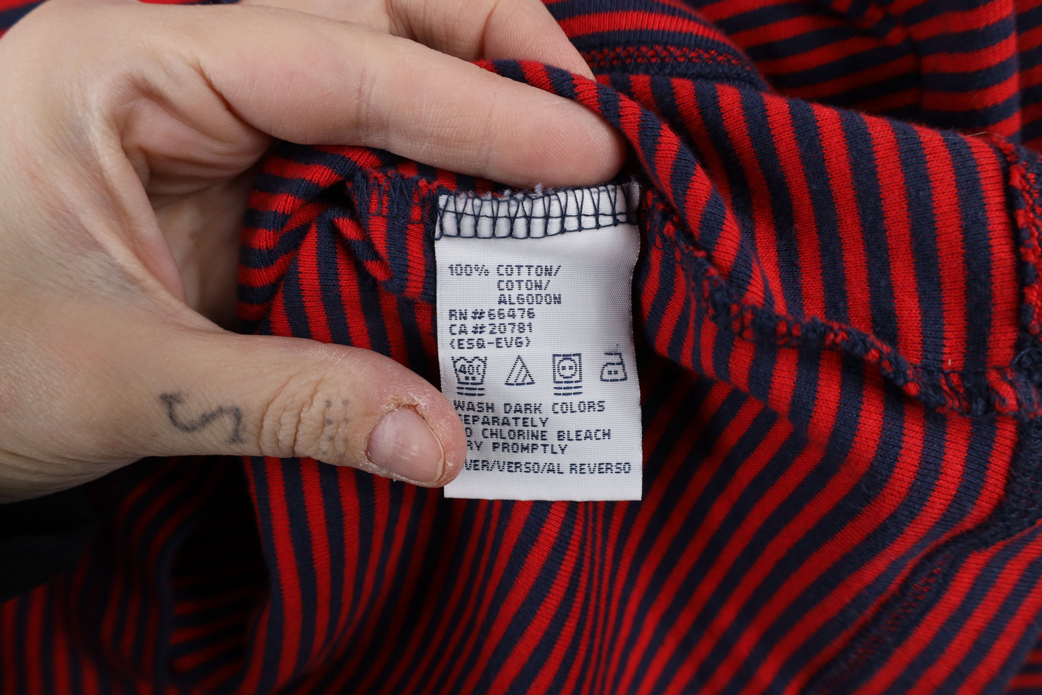 Tommy Hilfiger × Vintage Vintage Y2K Tommy Hilfiger Babydoll Long Sleeve T-Shirt Size L / US 10 / IT 46 - 7 Thumbnail