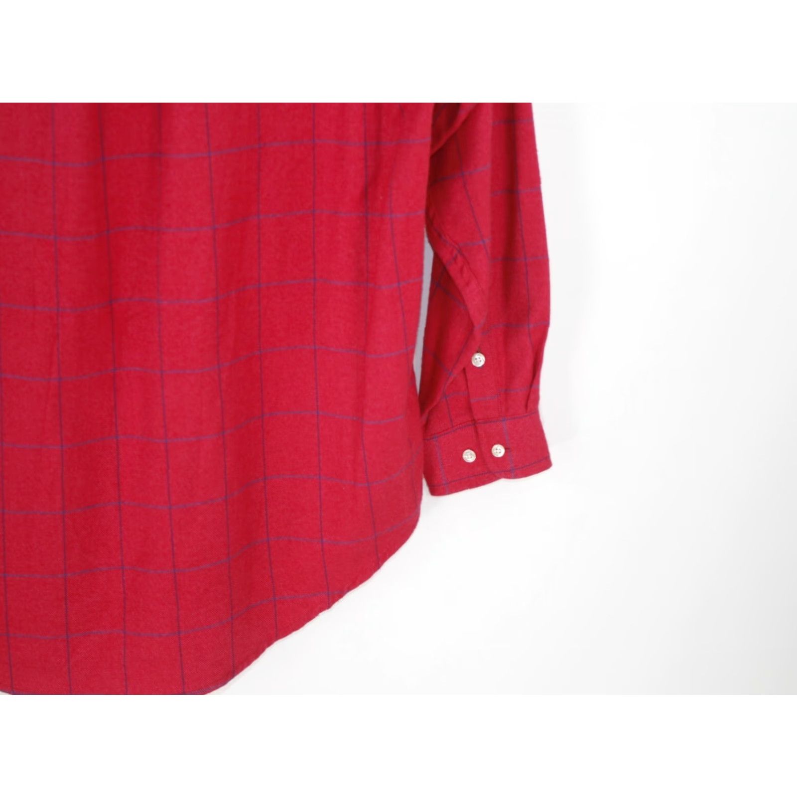 Tommy Hilfiger Tommy Hilfiger Red Check Shirt Mens Long Sleeve Button Down Casual Size Small Size US S / EU 44-46 / 1 - 4 Thumbnail