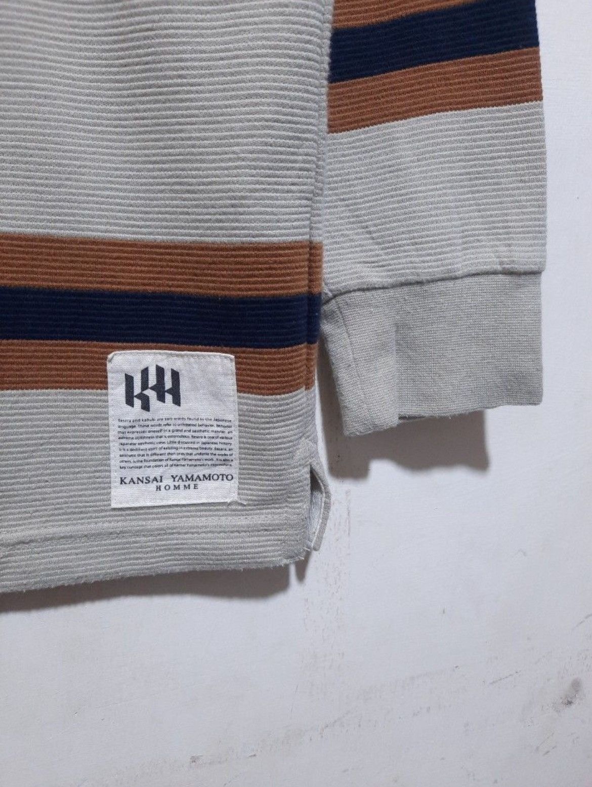 Japanese Brand × Kansai Yamamoto Kansai Yamamoto Polo Shirt Size US M / EU 48-50 / 2 - 7 Thumbnail