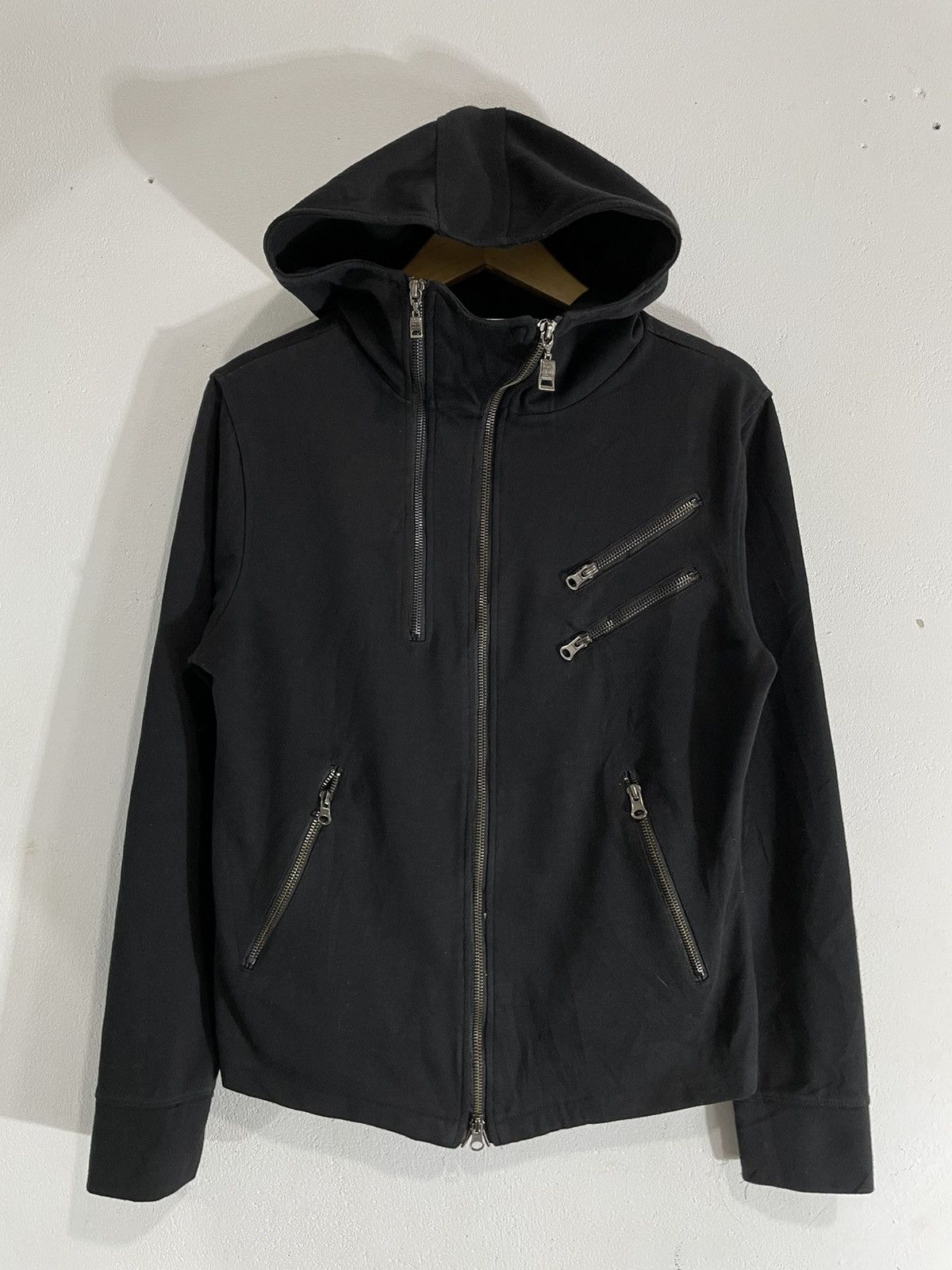 semanticdesign SEMANTIC MULTI ZIPPER HOODIE GOTHIC BONDAGE STYLE Size US M / EU 48-50 / 2 - 1 Thumbnail