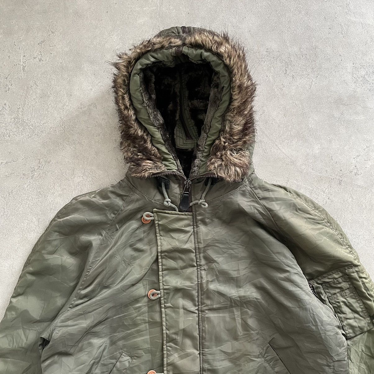 Avirex Avirex Bomber Jacket X Military X Vintage Size US XL / EU 56 / 4 - 2 Thumbnail