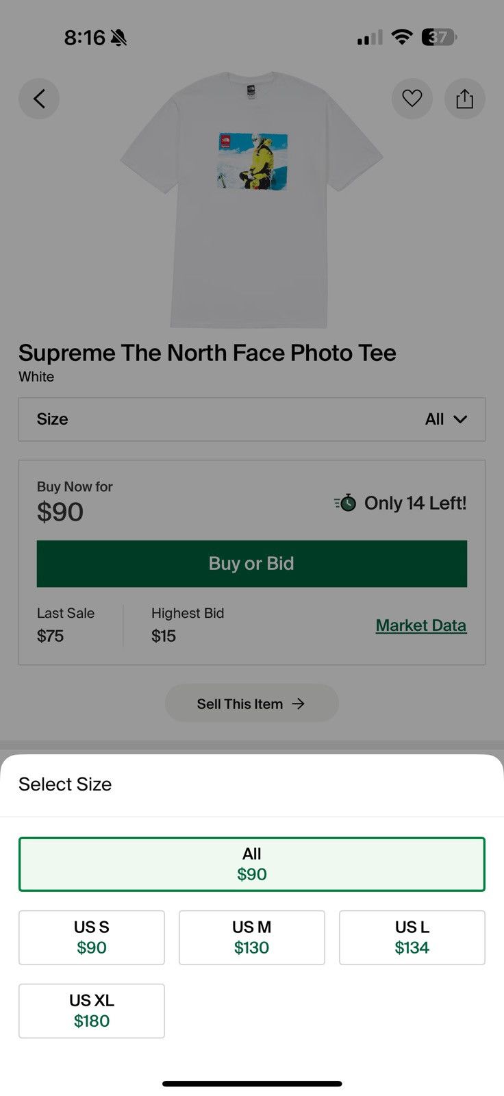 Designer Supreme Northface FW18 T-Shirt Size US XL / EU 56 / 4 - 6 Thumbnail