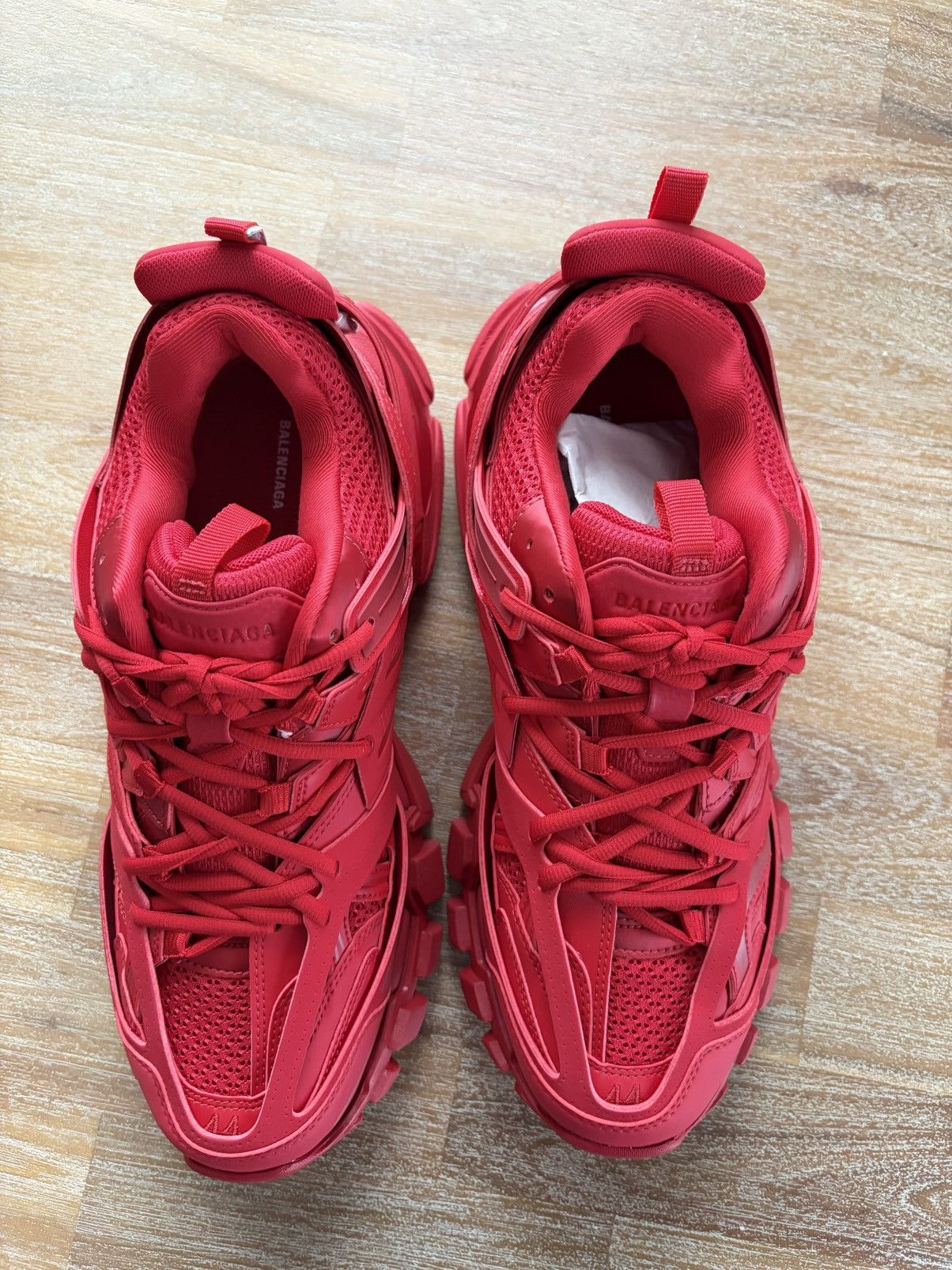 Balenciaga Red Balenciaga Track 1.0 Size US 11 / EU 44 - 5 Thumbnail