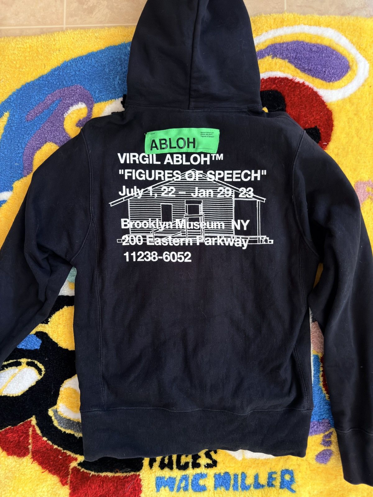 Virgil Abloh Virgil Abloh Brooklyn Museum Gymnastics Art Institute Hoodie Size US S / EU 44-46 / 1 - 2 Thumbnail
