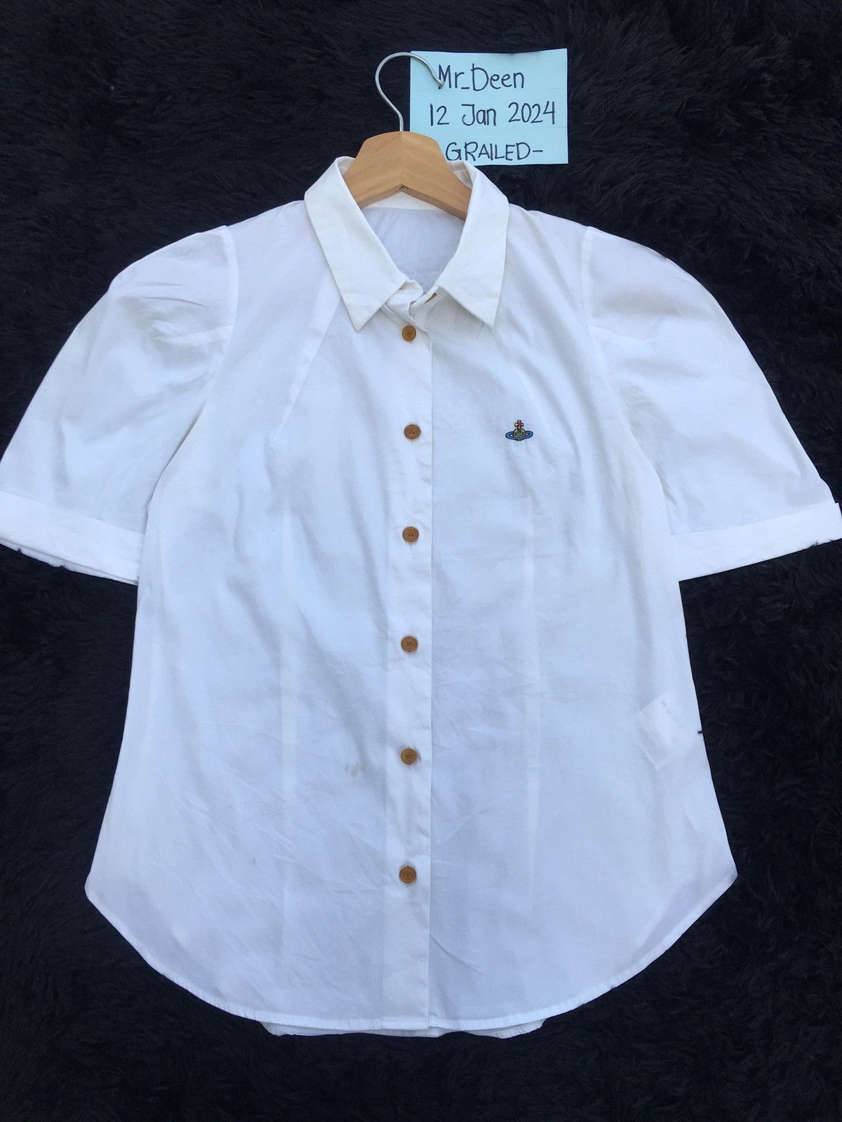Vivienne Westwood Rare Vintage Vivienne Westwood Buttons Shirt Size XS / US 0-2 / IT 36-38 - 4 Thumbnail