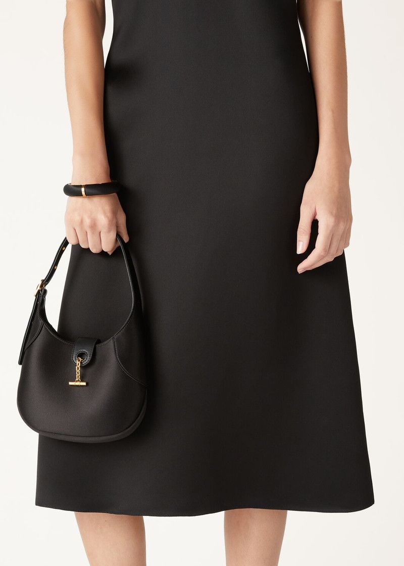 Loro Piana o1srvl11e0526 FAO7614 Size: OS / Mini Bobbin Bag in Black Size ONE SIZE - 7 Thumbnail