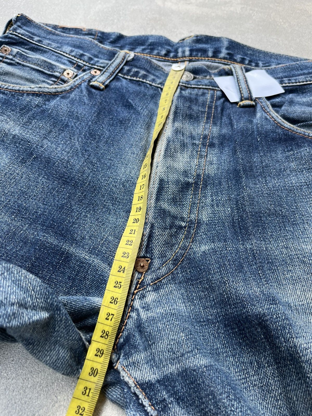 Evisu VINTAGE EVISU SELVEDGE JEANS WHITE SEAGULLS YAMANE JAPAN Size US 32 / EU 48 - 12 Thumbnail