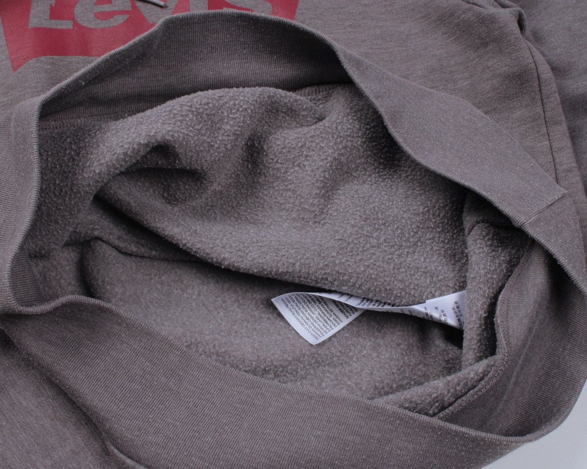 Levi's × Vintage Levis big logo printed cotton polyester blend hoodie size m Size US M / EU 48-50 / 2 - 8 Thumbnail