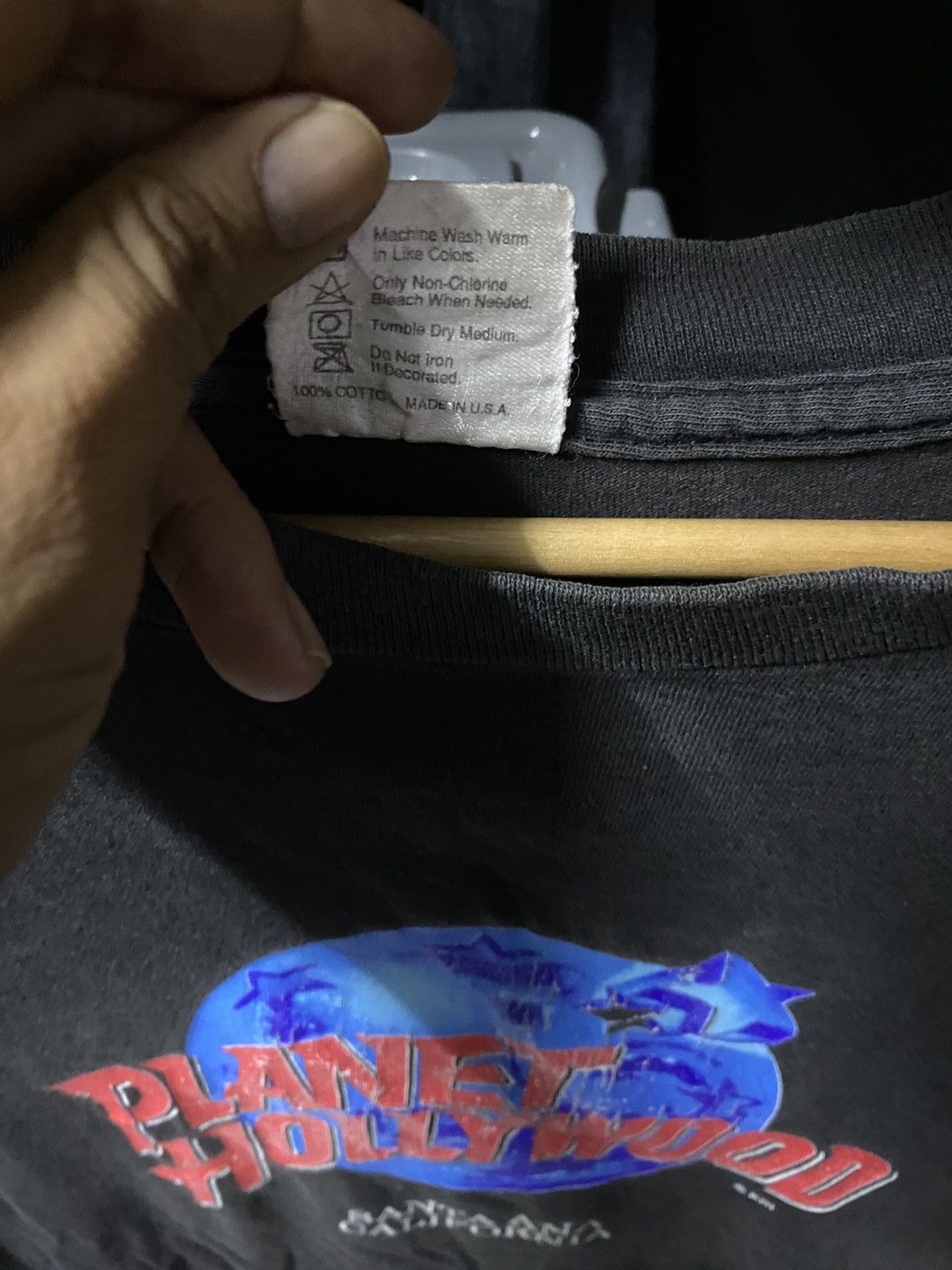 Planet Hollywood × Vintage Vintage Planet Hollywood Size US XXL / EU 58 / 5 - 6 Thumbnail
