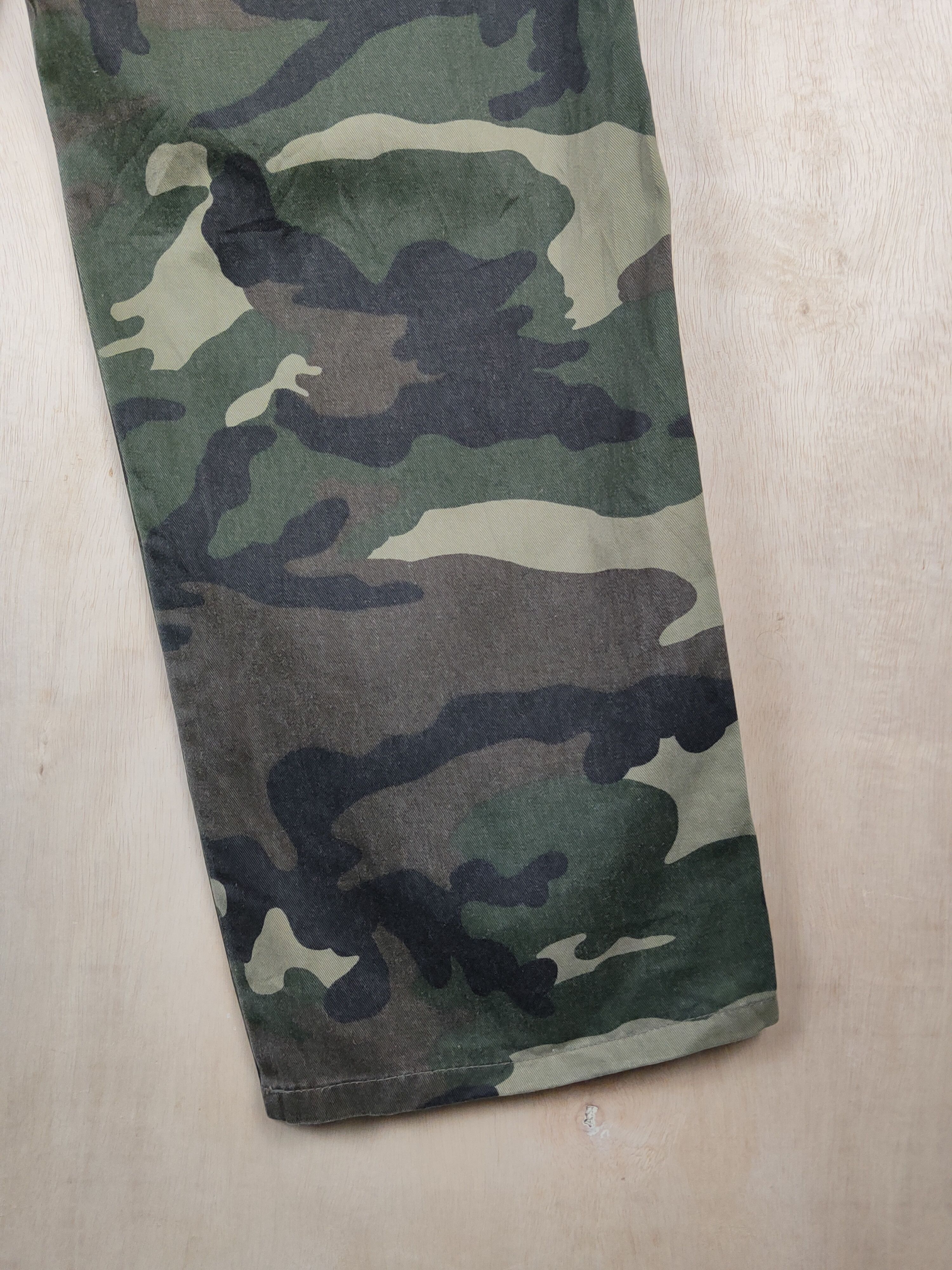 Japanese Brand Oak Pointe Camo Multipocket Tactical Cargo Pants #S2440 Size US 29 - 12 Thumbnail