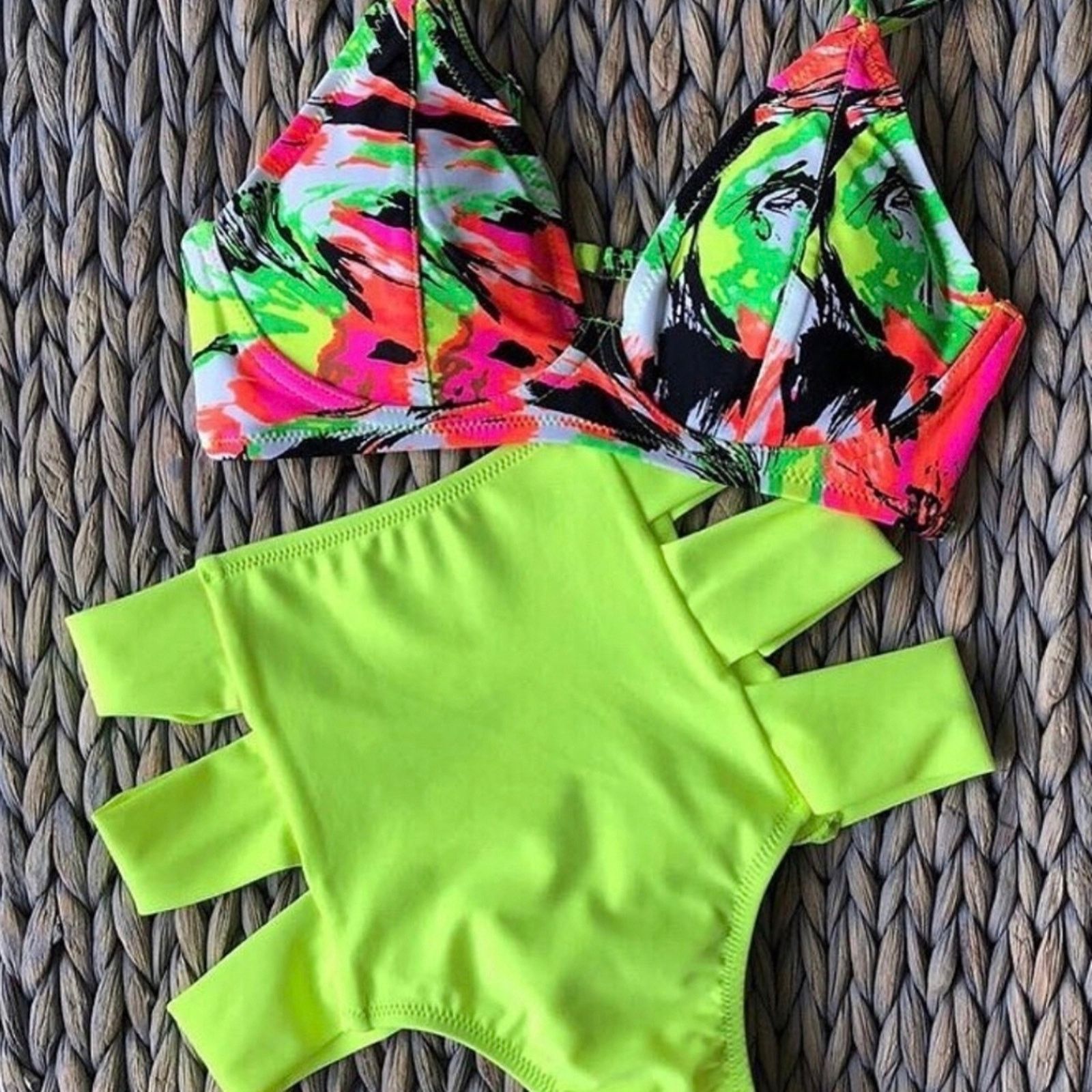 Other Black Tropic | FYS | Cayman Caged Bikini Set Size ONE SIZE - 4 Thumbnail