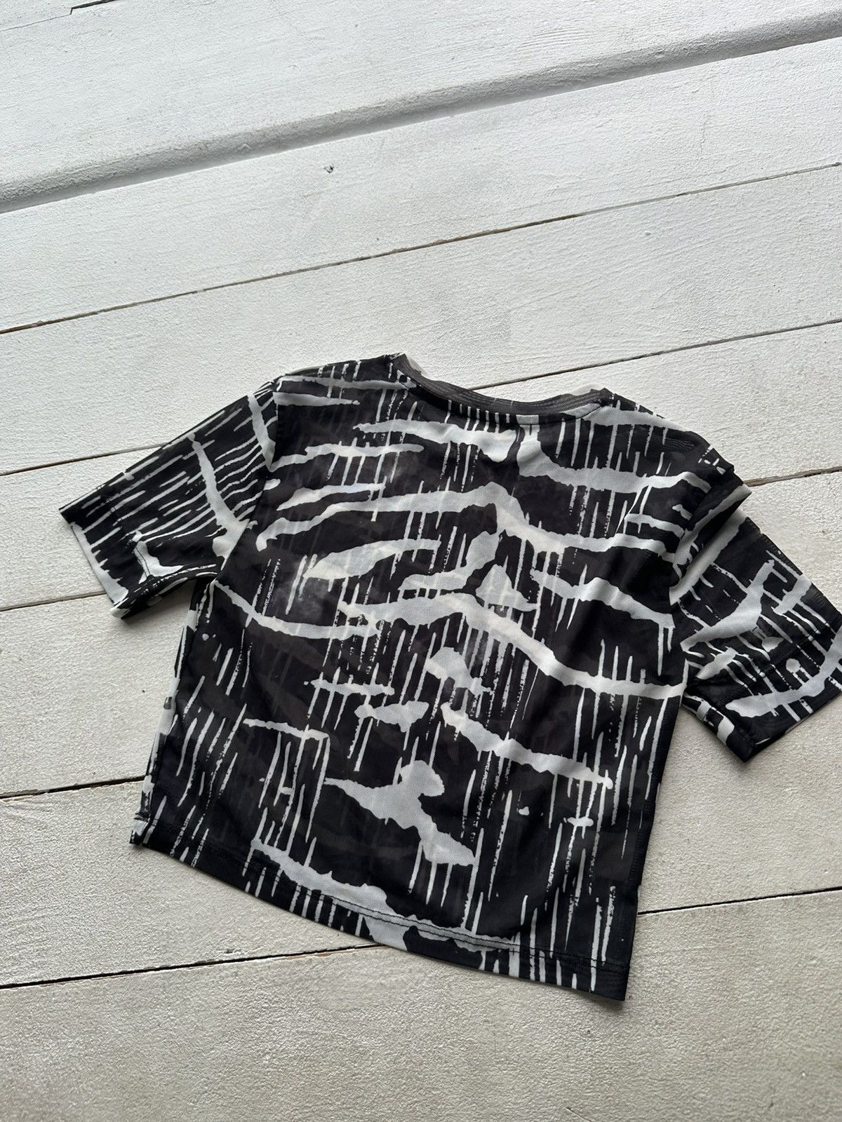 Designer 🚨 Save The Queen Jean Paul Gaultier STYLE! MeshBlouses Size XS / US 0-2 / IT 36-38 - 6 Thumbnail