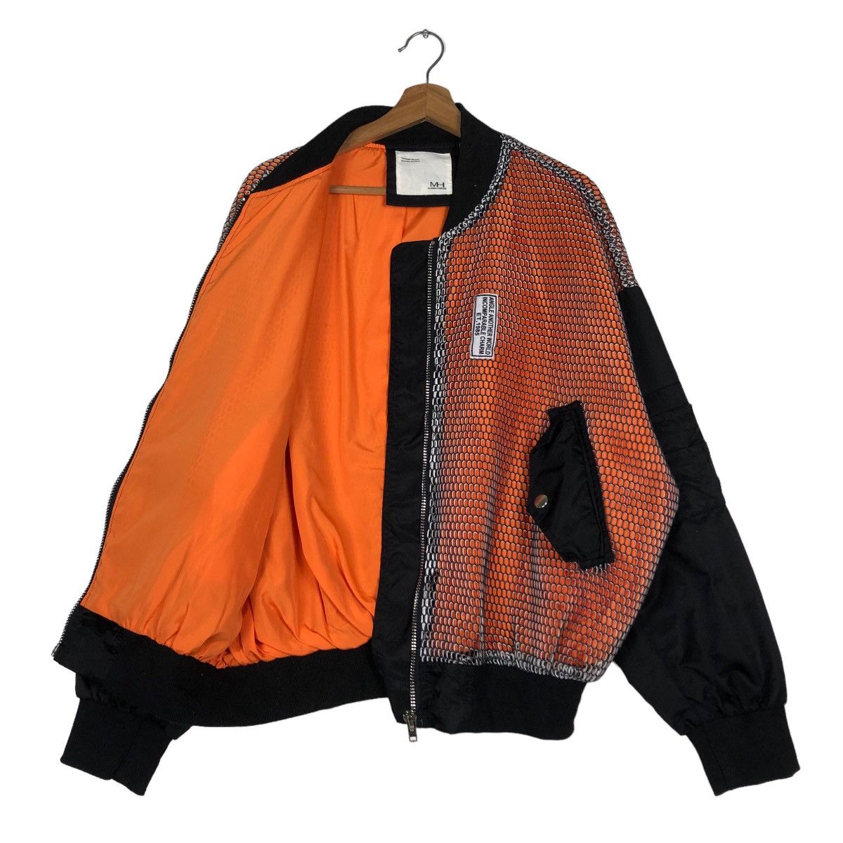Hysteric Glamour 🔥Vintage Bomber Jacket Rare Net Punk Style MH Japan Size US L / EU 52-54 / 3 - 11 Thumbnail