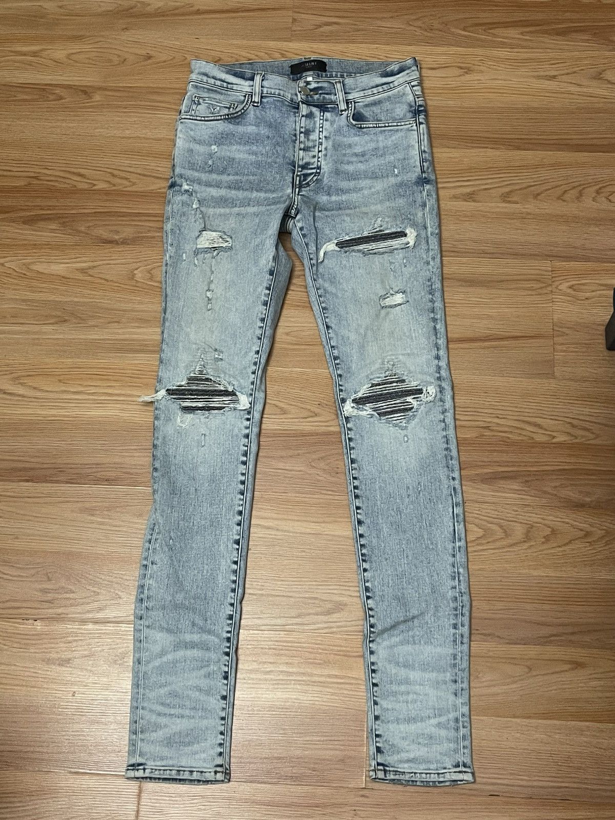 Amiri Amiri Mx1 Glitter Iridescent Patch Size US 30 / EU 46 - 4 Thumbnail