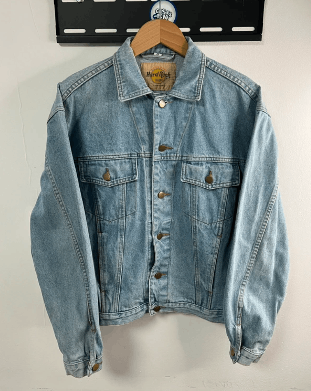 Hard Rock Cafe Vintage Hard Rock Cafe London denim jacket Size US S / EU 44-46 / 1 - 3 Thumbnail