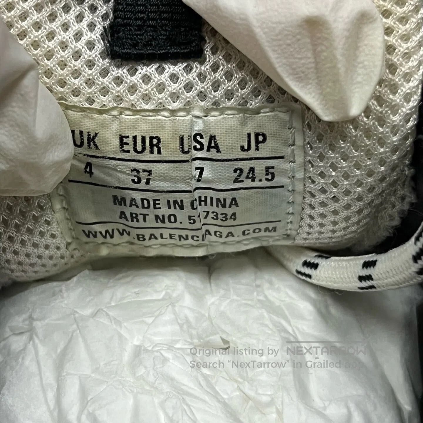 Balenciaga Balenciaga Triple S mesh low-top dad shoes| Size US 6.5 / IT 36.5 - 4 Thumbnail