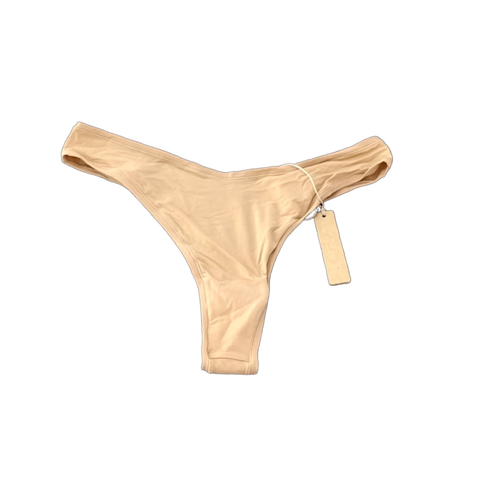 SKIMS SKIMS Dipped Thong Panties XL Ochre Women's Panties Size 40" / US 18 - 1 Thumbnail