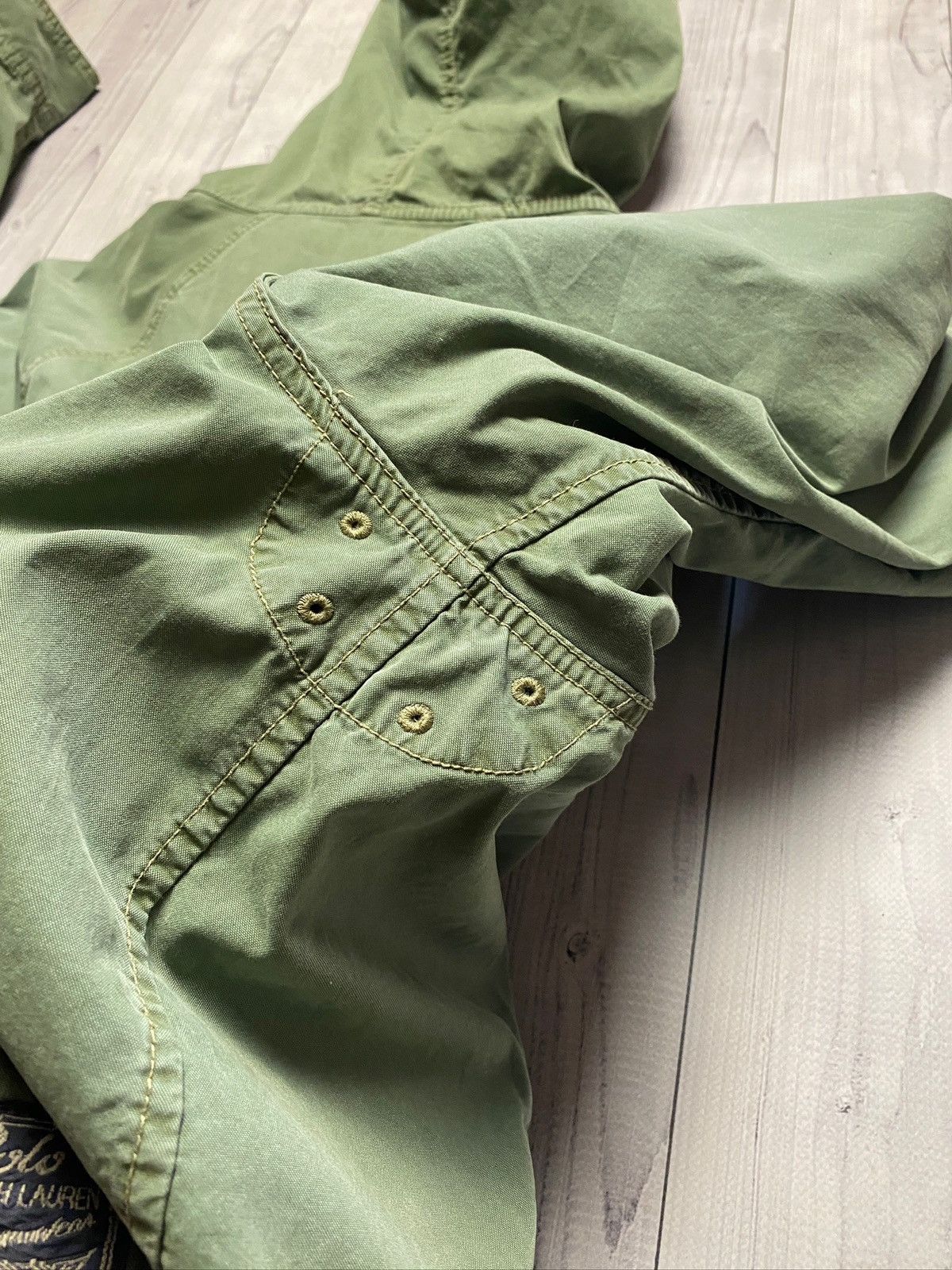 Vintage Vintage Ralph Lauren Jacket green denim M Size US M / EU 48-50 / 2 - 11 Thumbnail