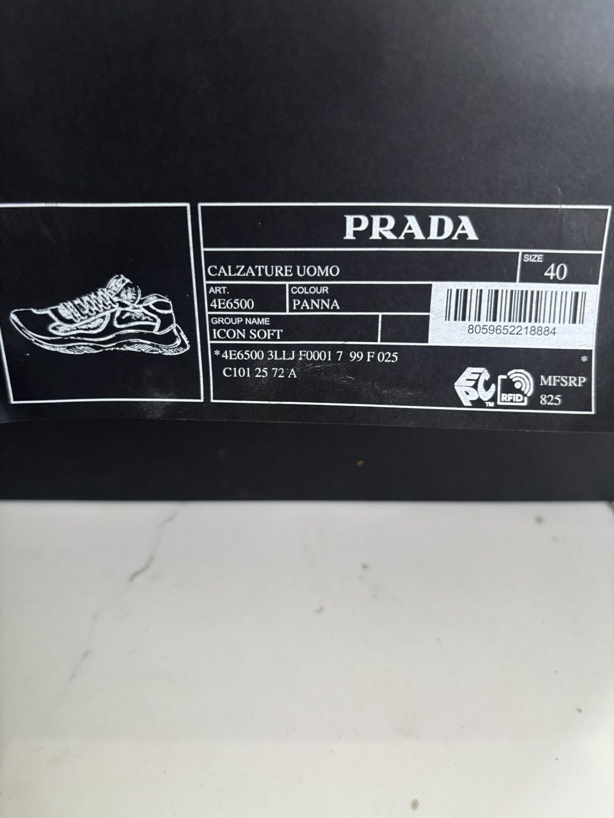 Prada Prada Cups cream Size US 7 / EU 40 - 2 Thumbnail
