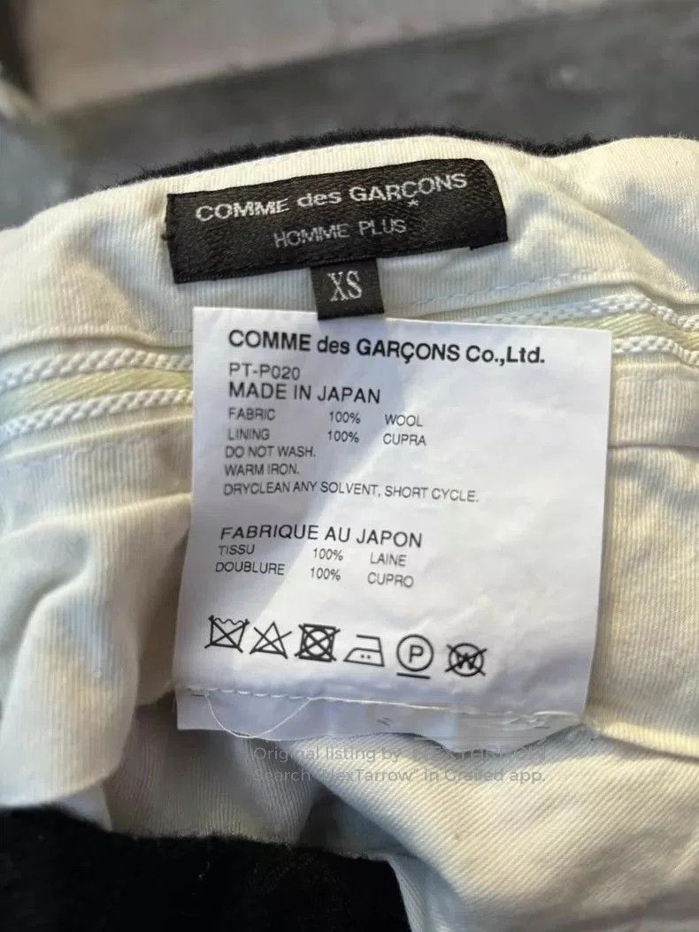 Comme des Garcons COMME des GARCONS HOMME PLUS Wool Balloon Pants. Size US 30 / EU 46 - 4 Thumbnail