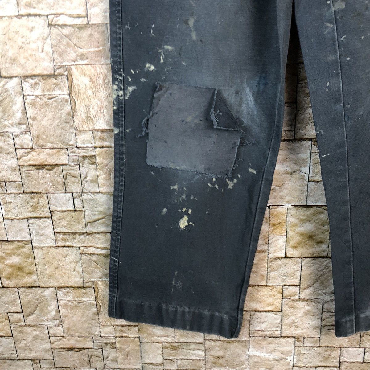 Japanese Brand × Vintage G.Ground faded ripped patchwork Cargo Pants #A993 Size US 29 - 11 Thumbnail