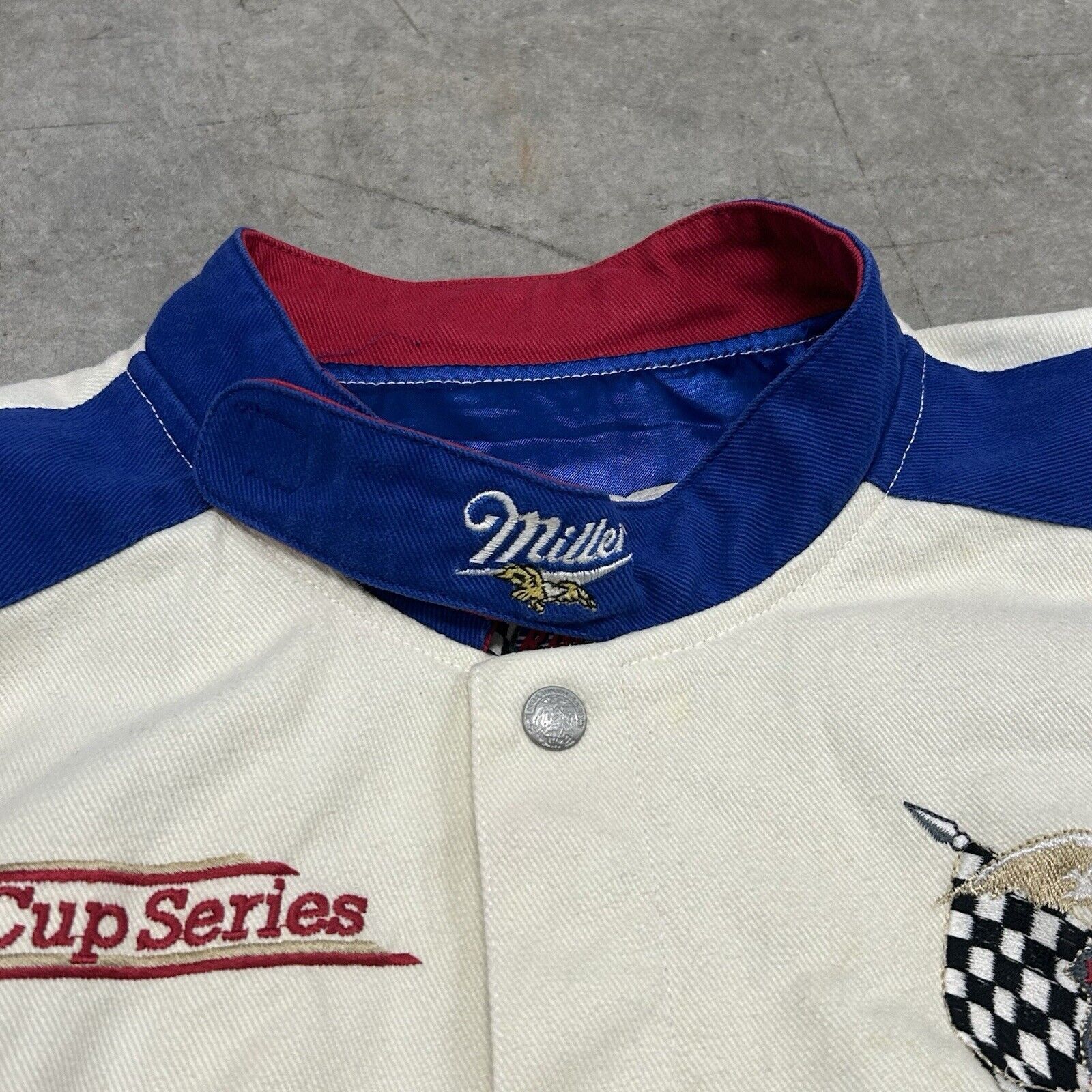 Jeff Hamilton Vintage Jeff Hamilton NASCAR Miller Lite Rusty Racing Jacket Size US L / EU 52-54 / 3 - 7 Thumbnail
