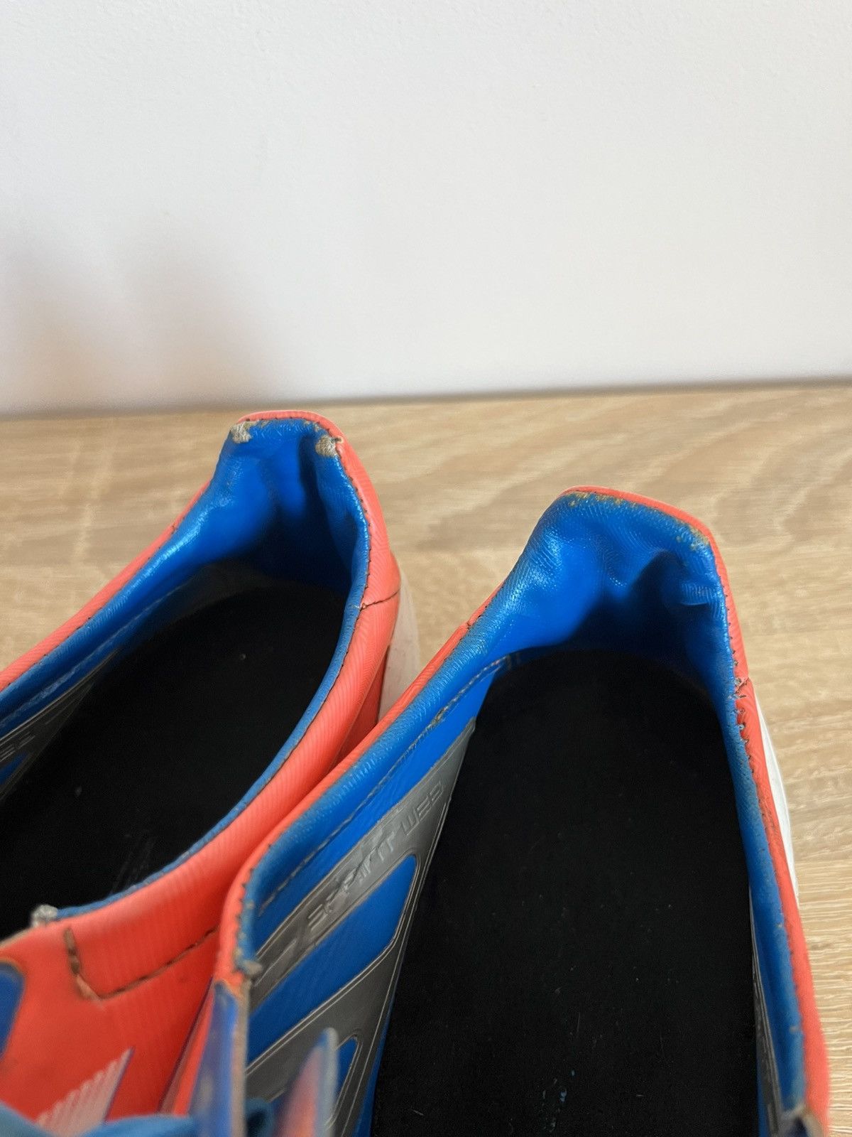 Vintage Adidas F50 adizero Leather Elit Orange boots Size US 9 / EU 42 - 15 Thumbnail