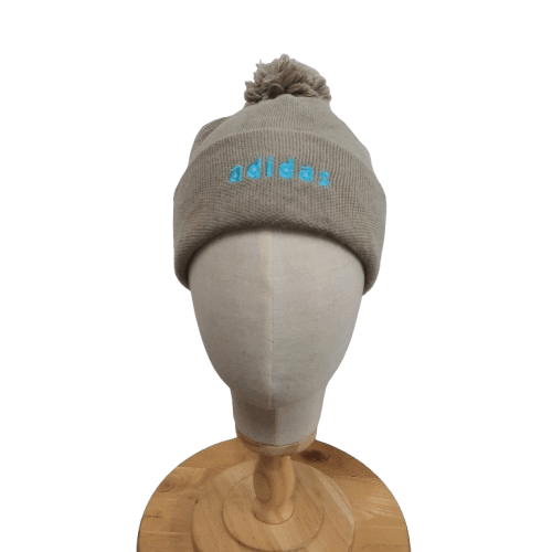 Adidas 🌟 Vintage adidas spellout 3 stripes beanie hat Size ONE SIZE - 1 Thumbnail