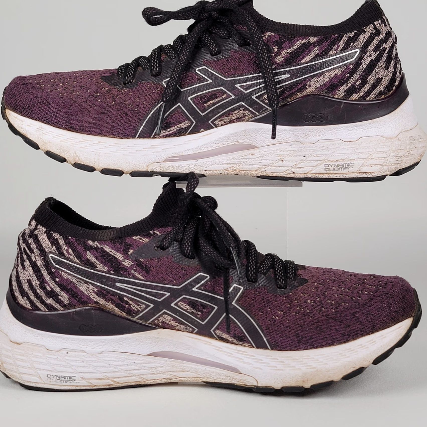 Asics Womens ASICS GEL-KAYANO 28 MK Size 7.5 1012B126-500 Deep Plum/Black Sneaker Athletic Shoes Size US 8 / IT 38 - 4 Thumbnail