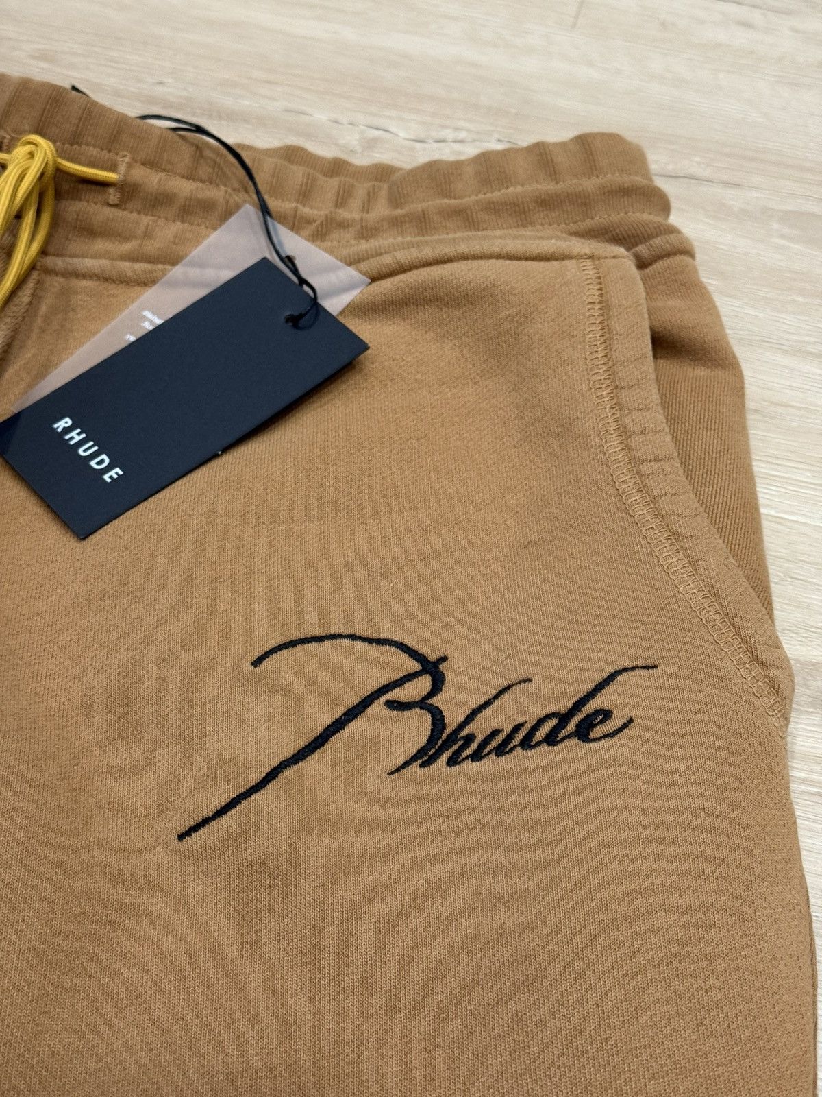 Rhude Rhude Embroidered Logo Lounge Sweatpants Size US 34 / EU 50 - 2 Thumbnail