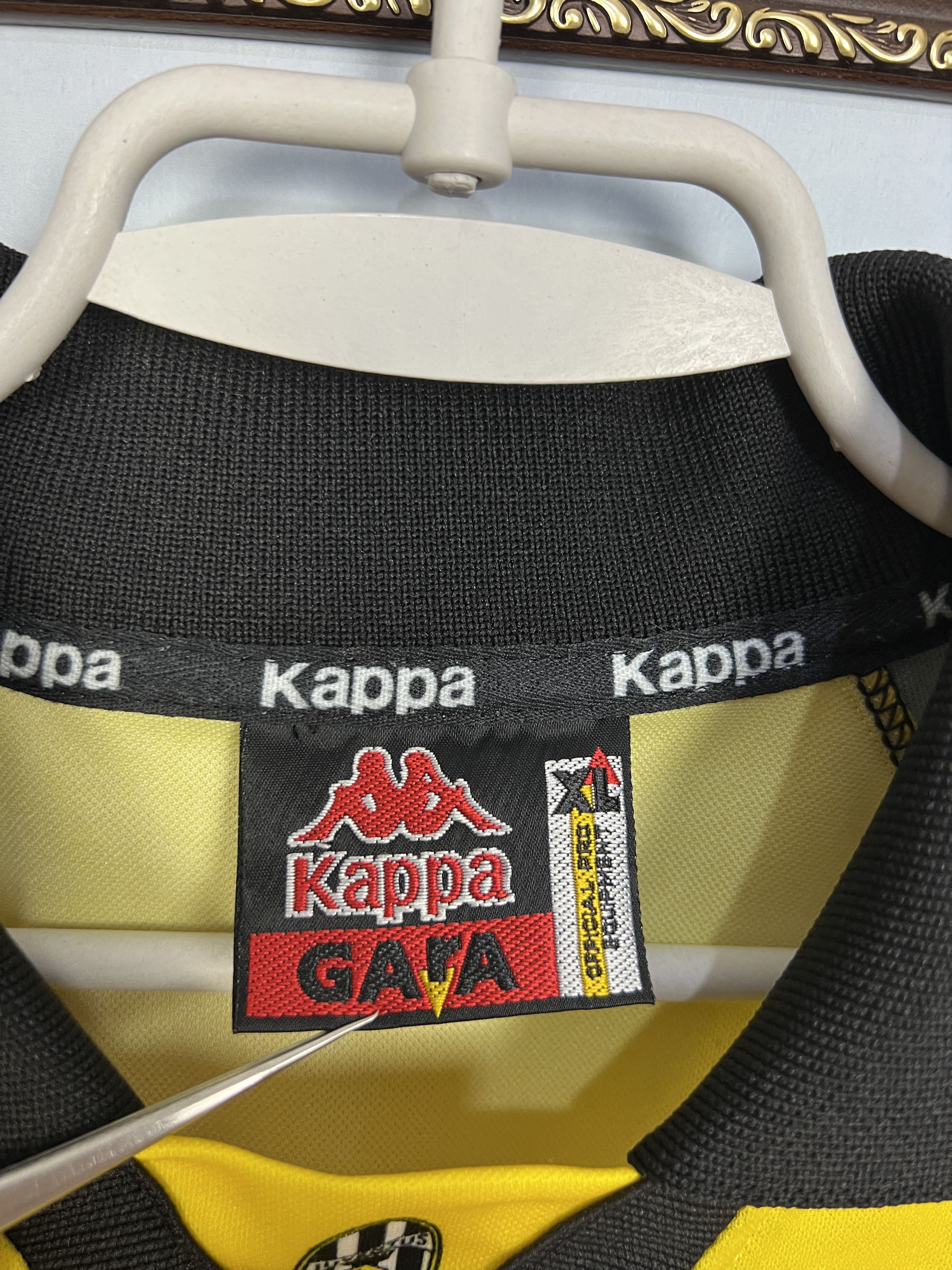 Kappa Juventus Goalkeeper football shirt Soccer Maglia Jersey Size US L / EU 52-54 / 3 - 6 Thumbnail