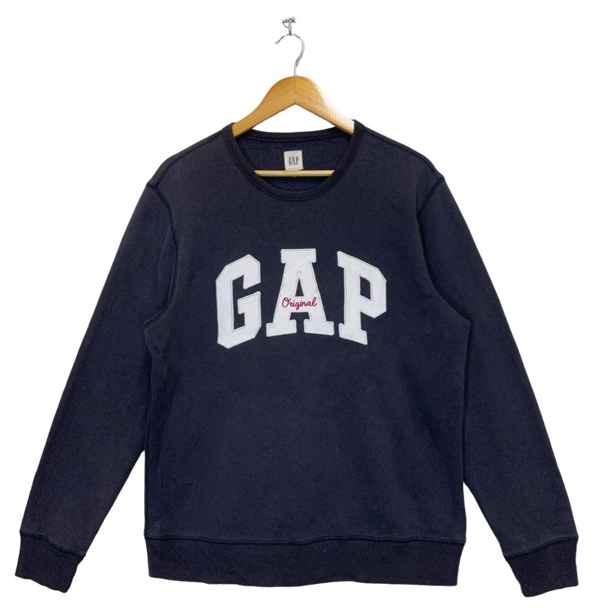 Gap × Vintage Gap Big Logo Crewneck Sweatshirt Size M Size US M / EU 48-50 / 2 - 1 Thumbnail