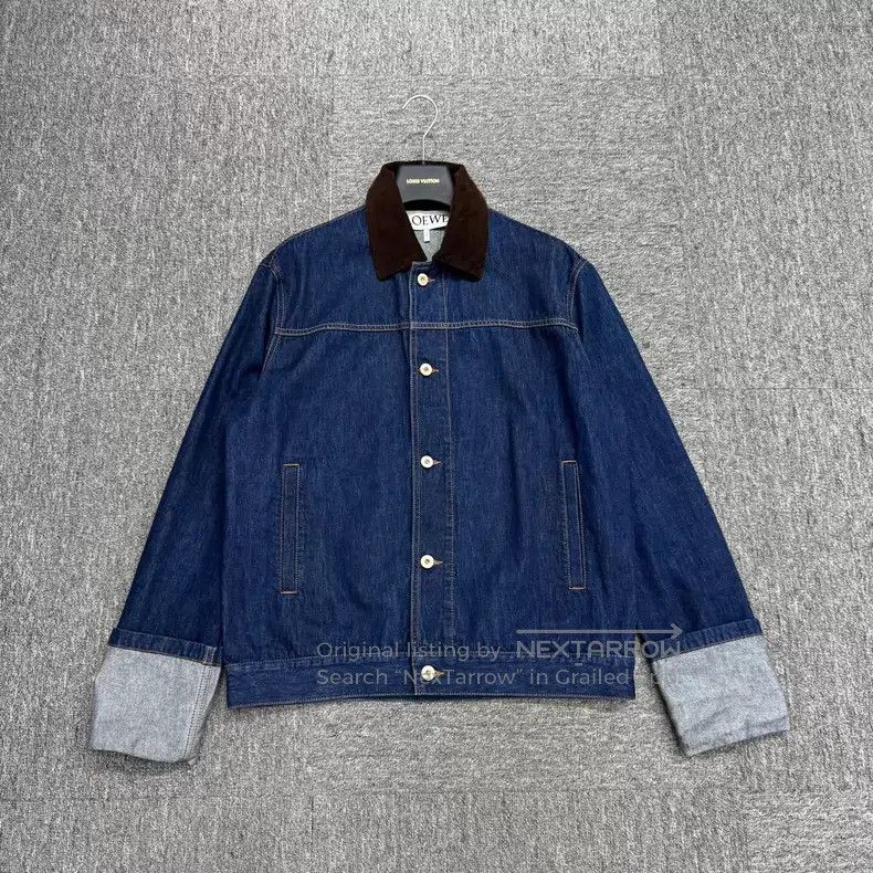 Loewe Loewe Corduroy collar denim jacket Size M / US 6-8 / IT 42-44 - 1 Thumbnail