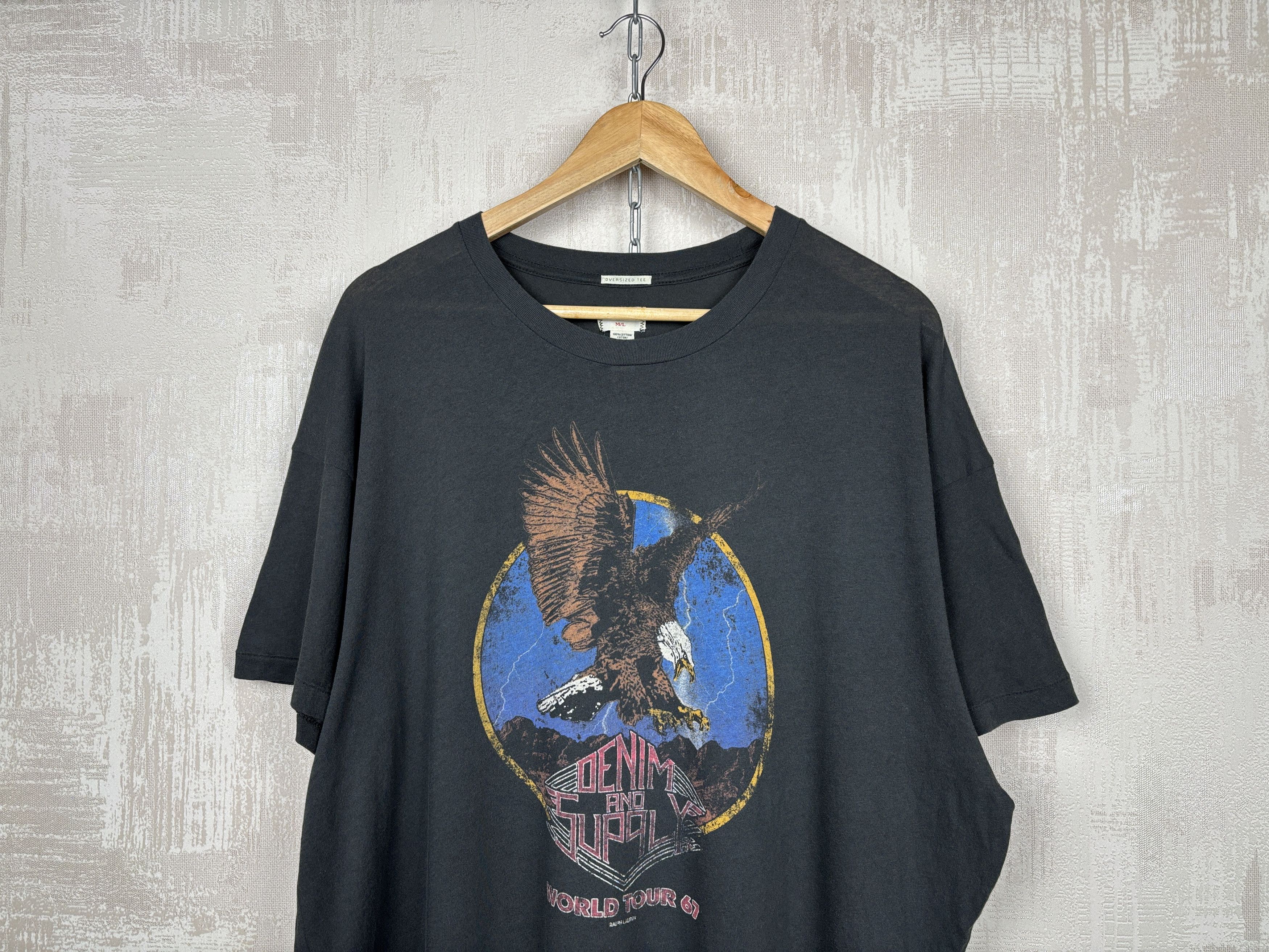 Denim & Supply Ralph Lauren Denim & Supply Ralph Lauren World Tour 67 Eagle Print Tee Size US XL / EU 56 / 4 - 3 Thumbnail