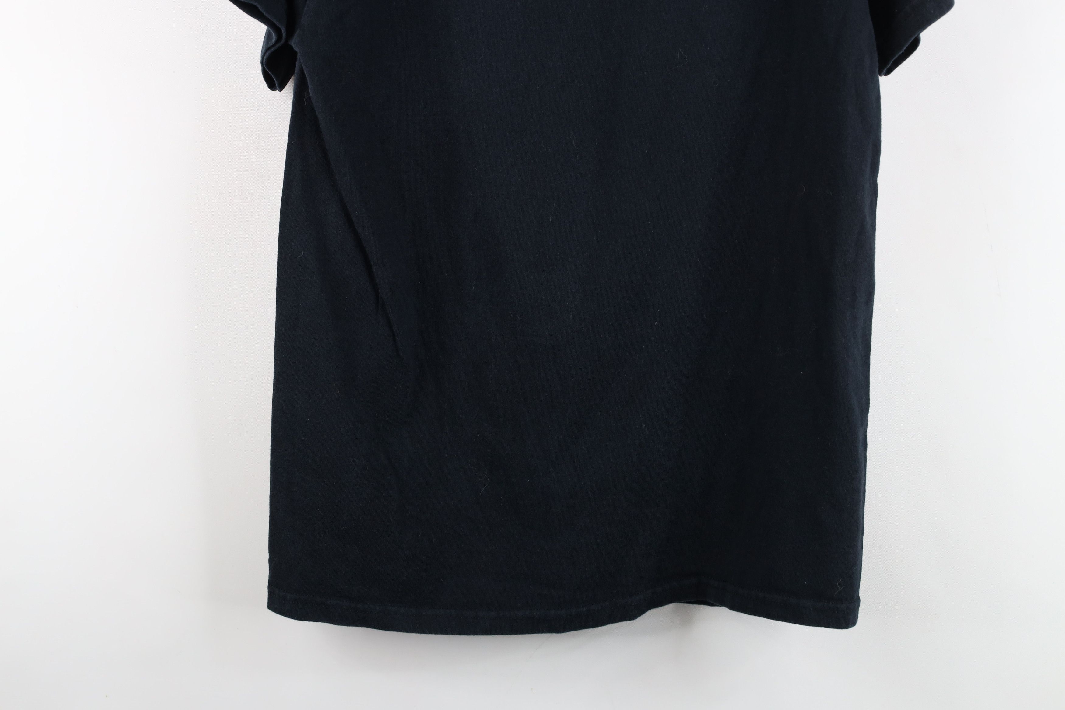 Vintage Vintage 90s Y2K Streetwear Short Sleeve T-Shirt Black Cotton Size US S / EU 44-46 / 1 - 12 Thumbnail