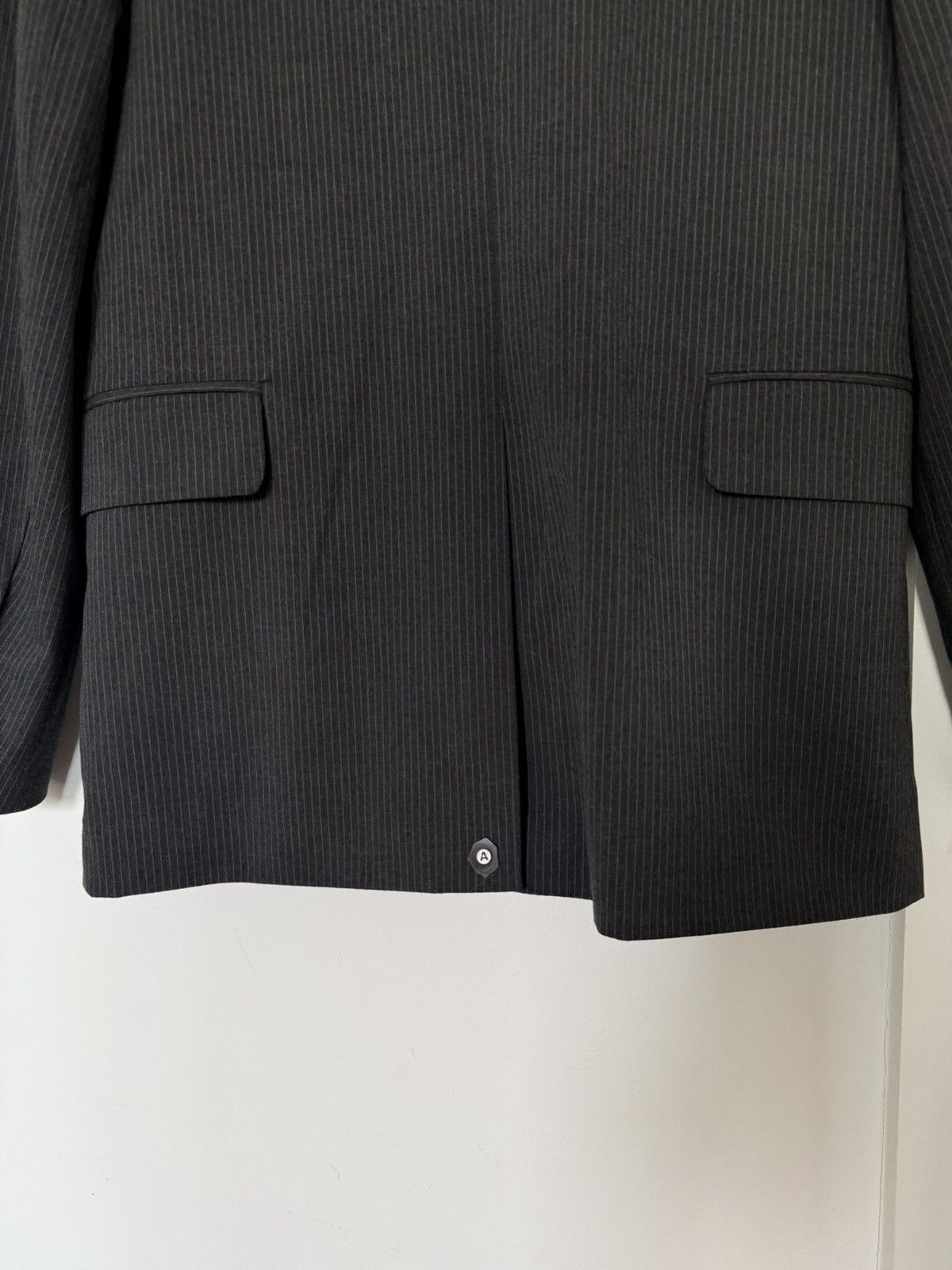 Ader Error Ader Error grey pinstriped blazer design casual relaxed Size US S / EU 44-46 / 1 - 9 Thumbnail