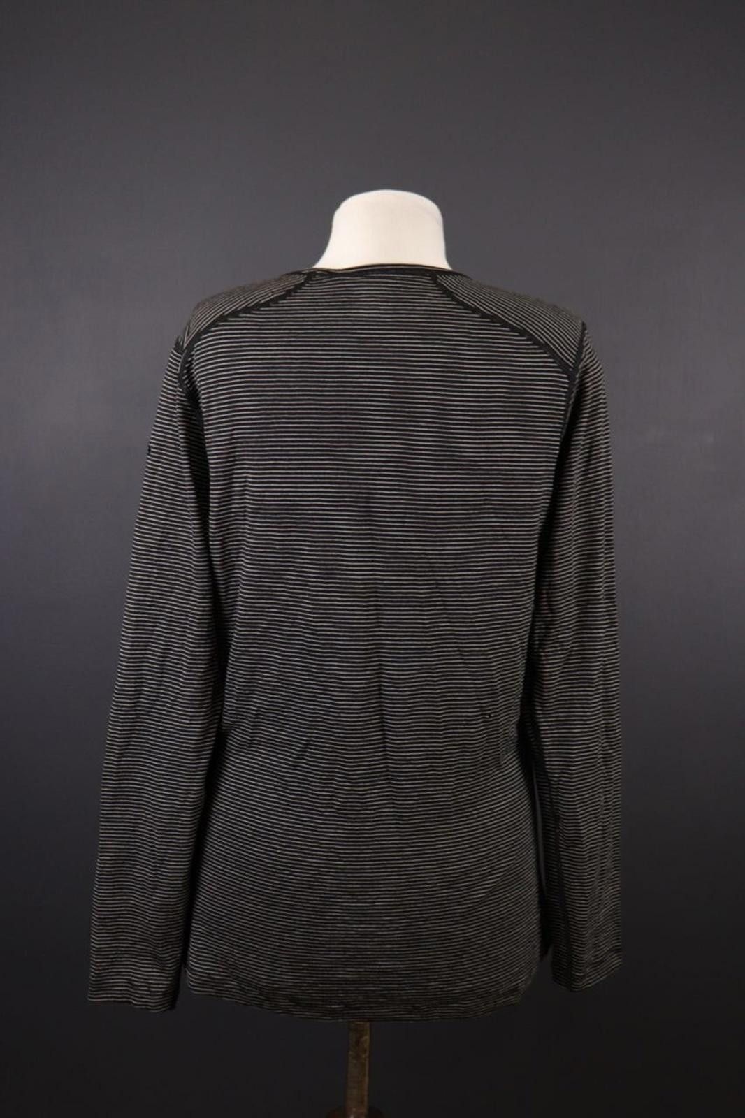Icebreaker Icebreaker Merino 200 Black Stripe BaseLayer Size XL Size XL / US 12-14 / IT 48-50 - 6 Thumbnail