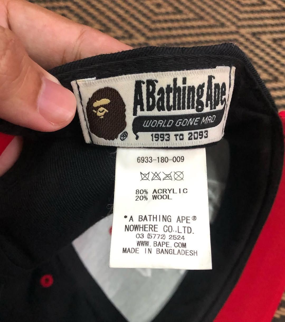 Bape ♦️Bape x Starter Big Logo Snapback Cap Size ONE SIZE - 4 Thumbnail