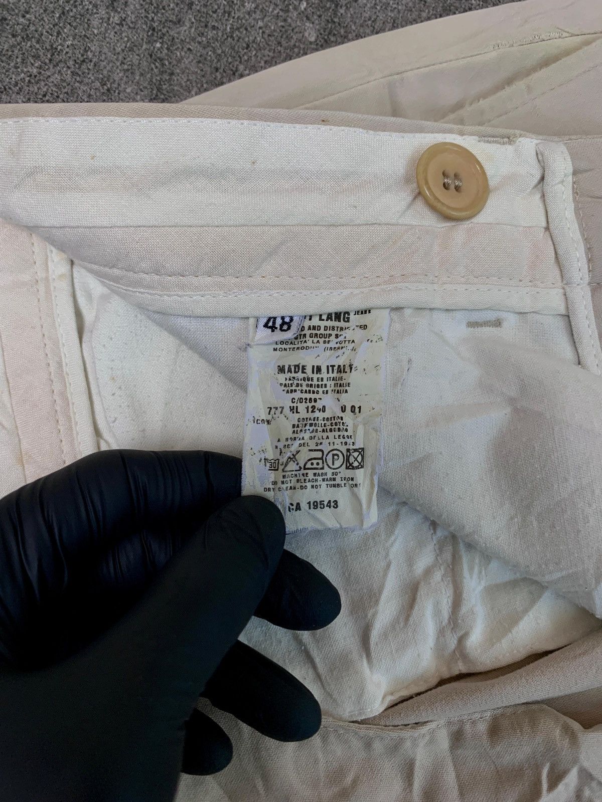 Helmut Lang FREE TAX! 1999 Bondage Strap Trousers Size US 33 - 11 Thumbnail