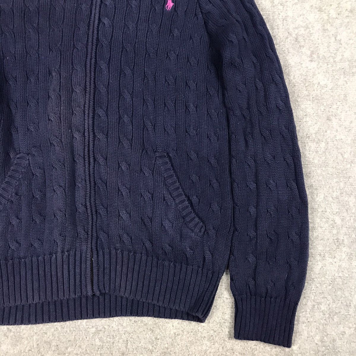 Polo Ralph Lauren POLO RALPH LAUREN KNITWEAR HOODIES ZIPPER Size XL / US 12-14 / IT 48-50 - 3 Thumbnail