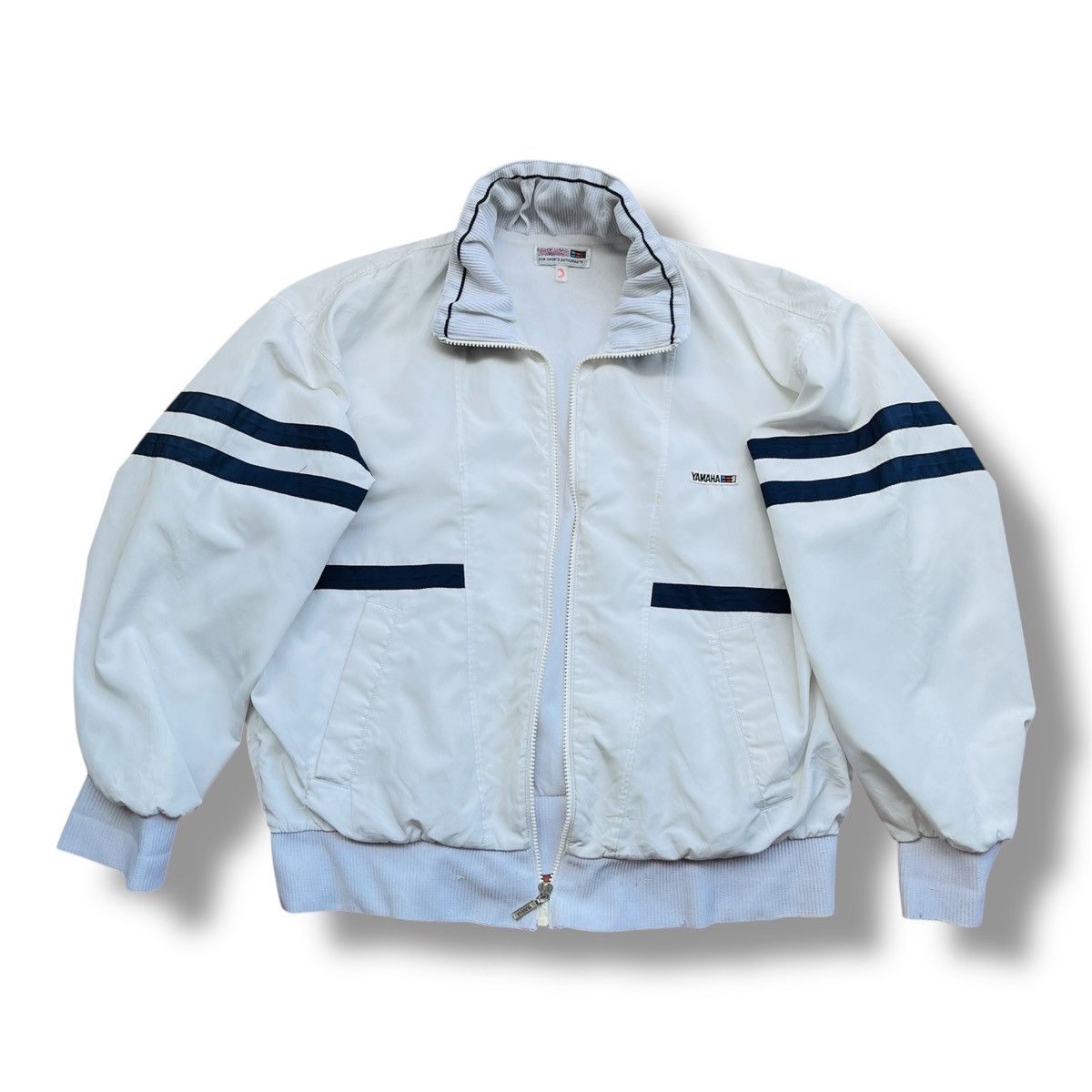 Other Real Vintage Rolland Garros Tournament 80s Yamaha Bomber Size US M / EU 48-50 / 2 - 3 Thumbnail