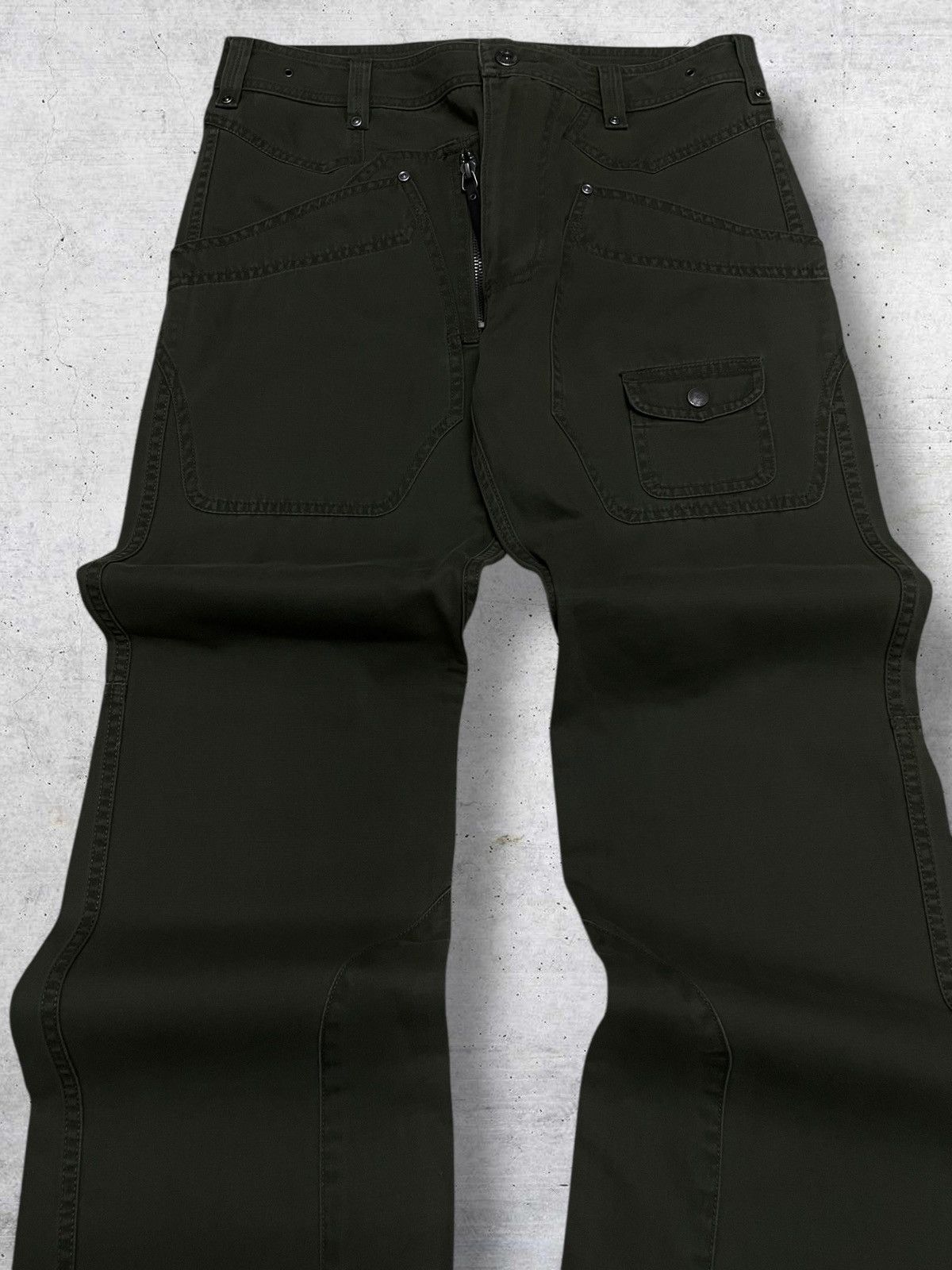 Diesel VINTAGE DIESEL INDUSTRY DESIGNER WORK WEAR UTILITY PANT Size US 31 - 4 Thumbnail