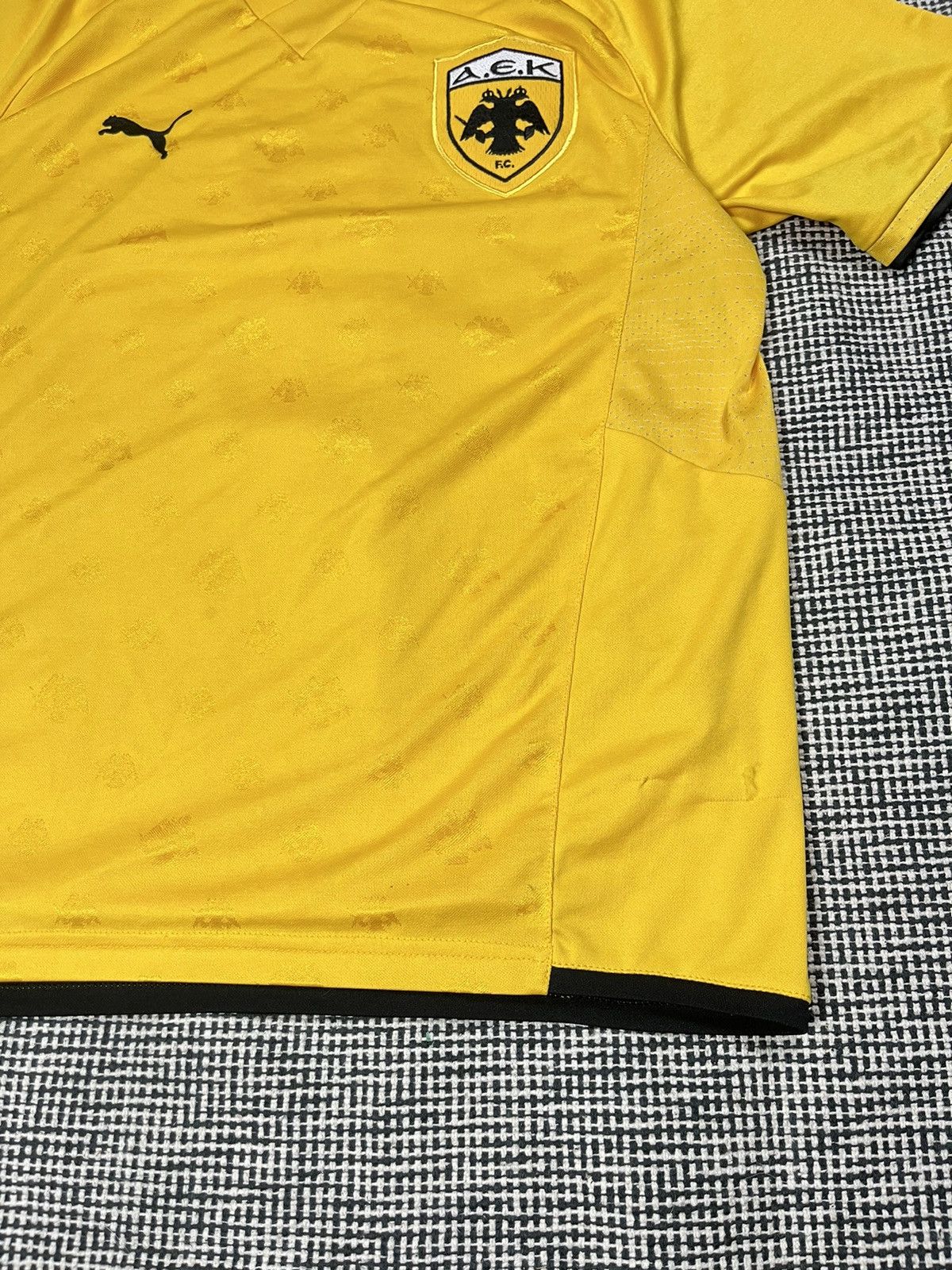 Puma ➕ puma AEK Athens 2010 soccer jersey blokecore Size US L / EU 52-54 / 3 - 4 Thumbnail
