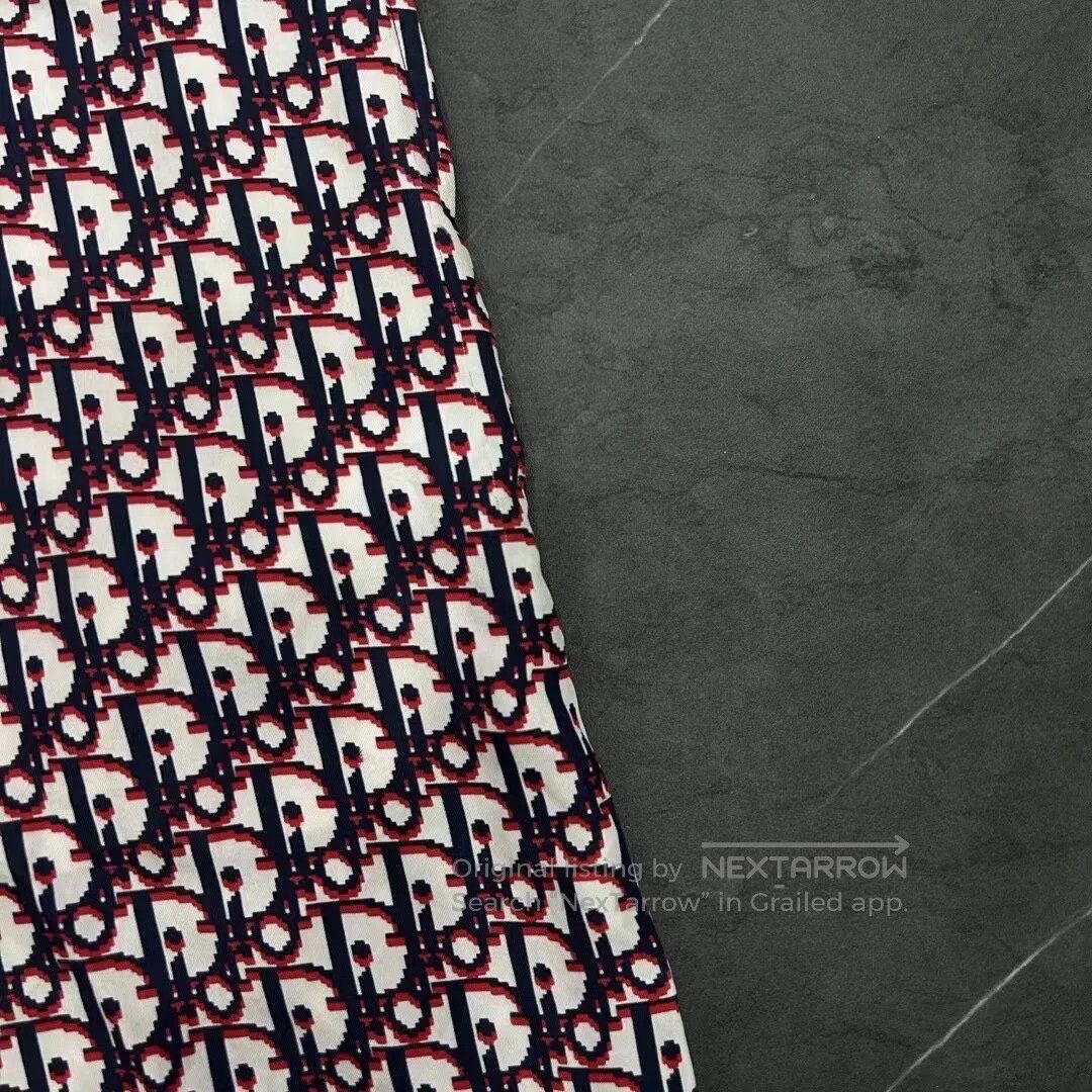 Dior Dior Silk All-Over Logo Print Shorts| Size US 30 / EU 46 - 3 Thumbnail