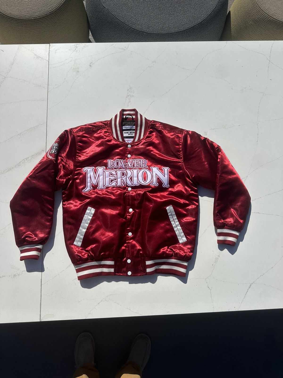 Vintage Kobe Bryant Lower Merion Varsity Jacket Size US L / EU 52-54 / 3 - 1 Thumbnail